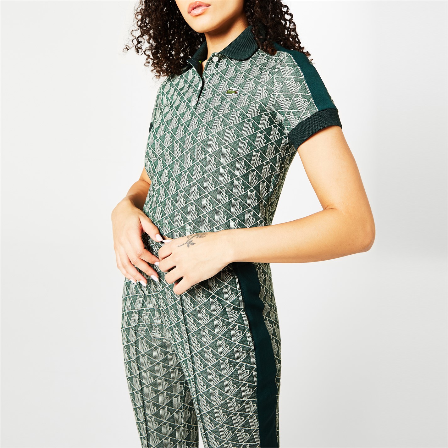 Lacoste Monogram Polo Shirt - 4