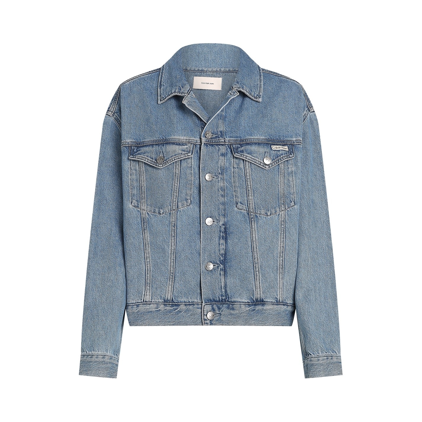 Dámska bunda Calvin Klein Jeans Denim Light 556097