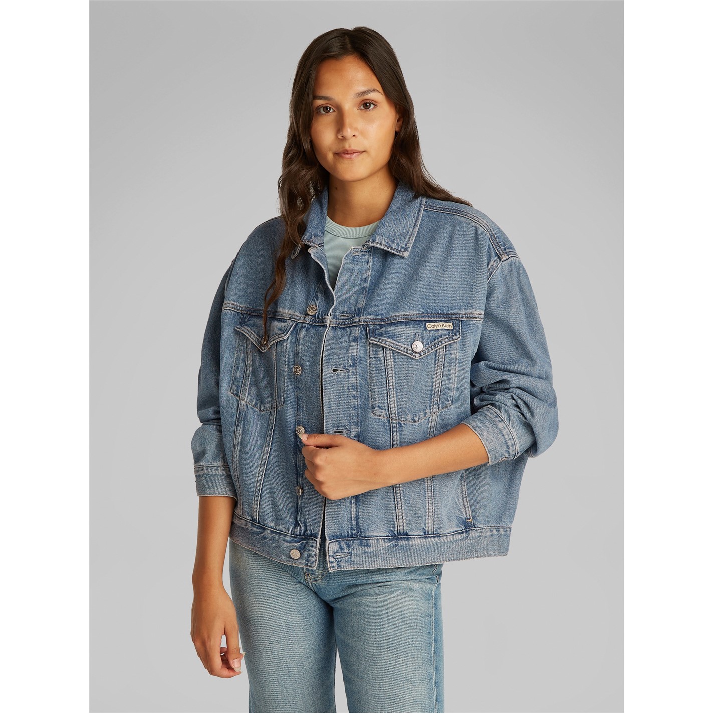 Calvin Klein Jeans BOXY DENIM JACKET - 2
