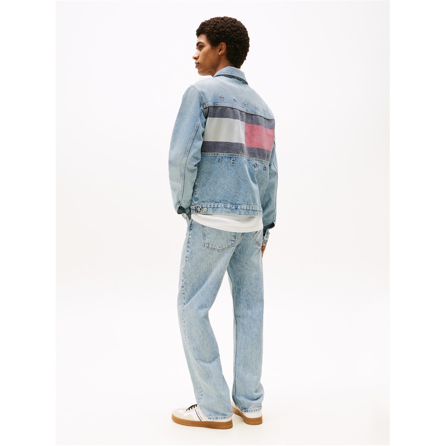 Tommy Jeans TJ Flag Denim Jkt Sn53 - 4