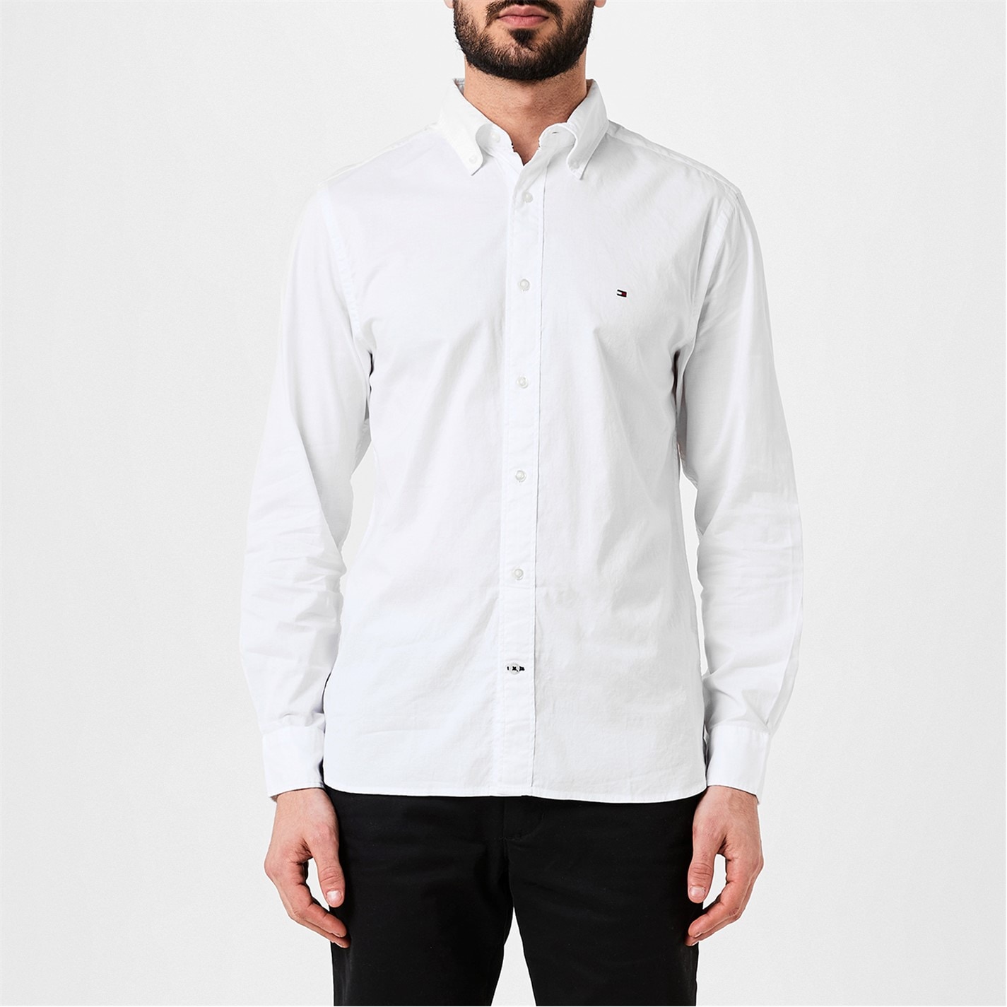 Košeľa Tommy Hilfiger White YBR 8525233