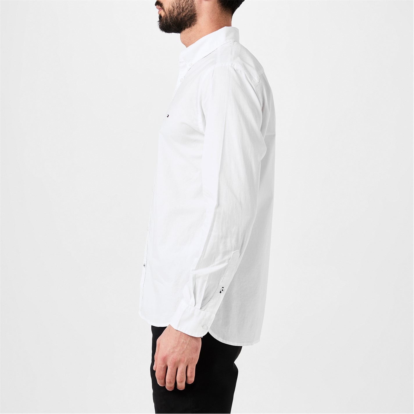 Tommy Hilfiger Core Flex Long Sleeve Poplin Shirt - 2