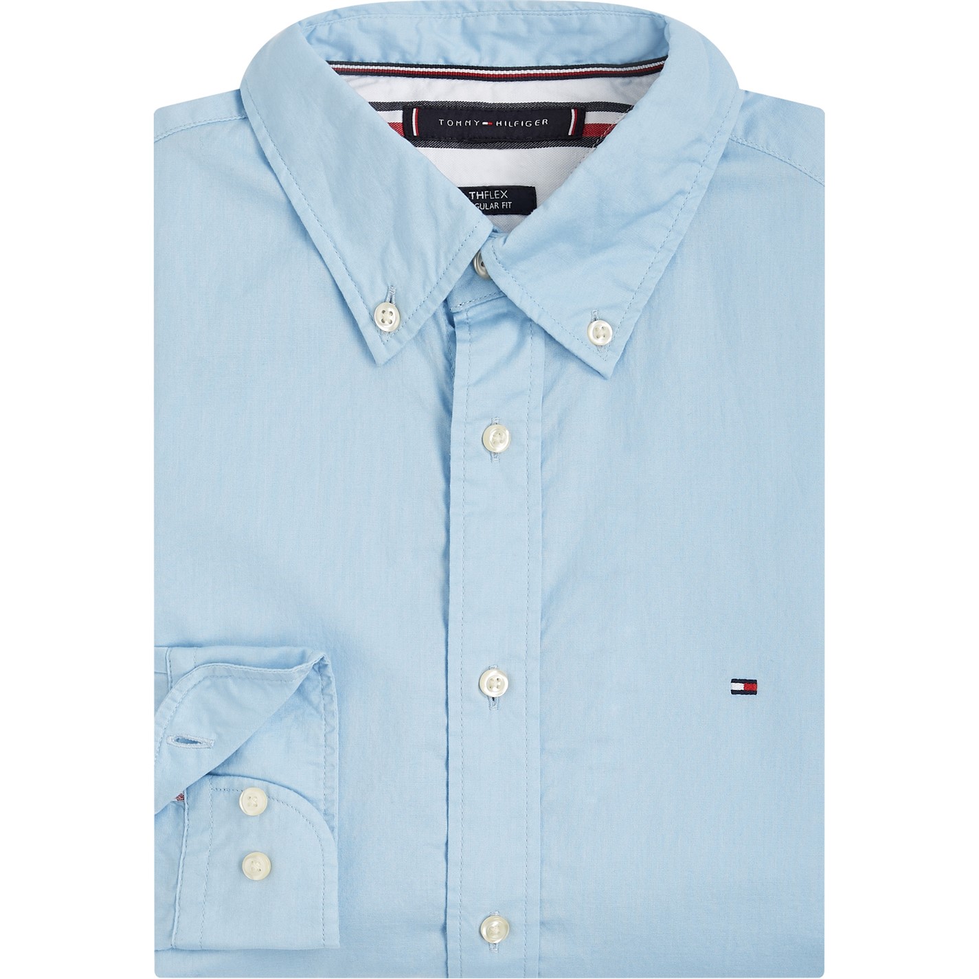 Tommy Hilfiger Core Flex Long Sleeve Poplin Shirt - 3