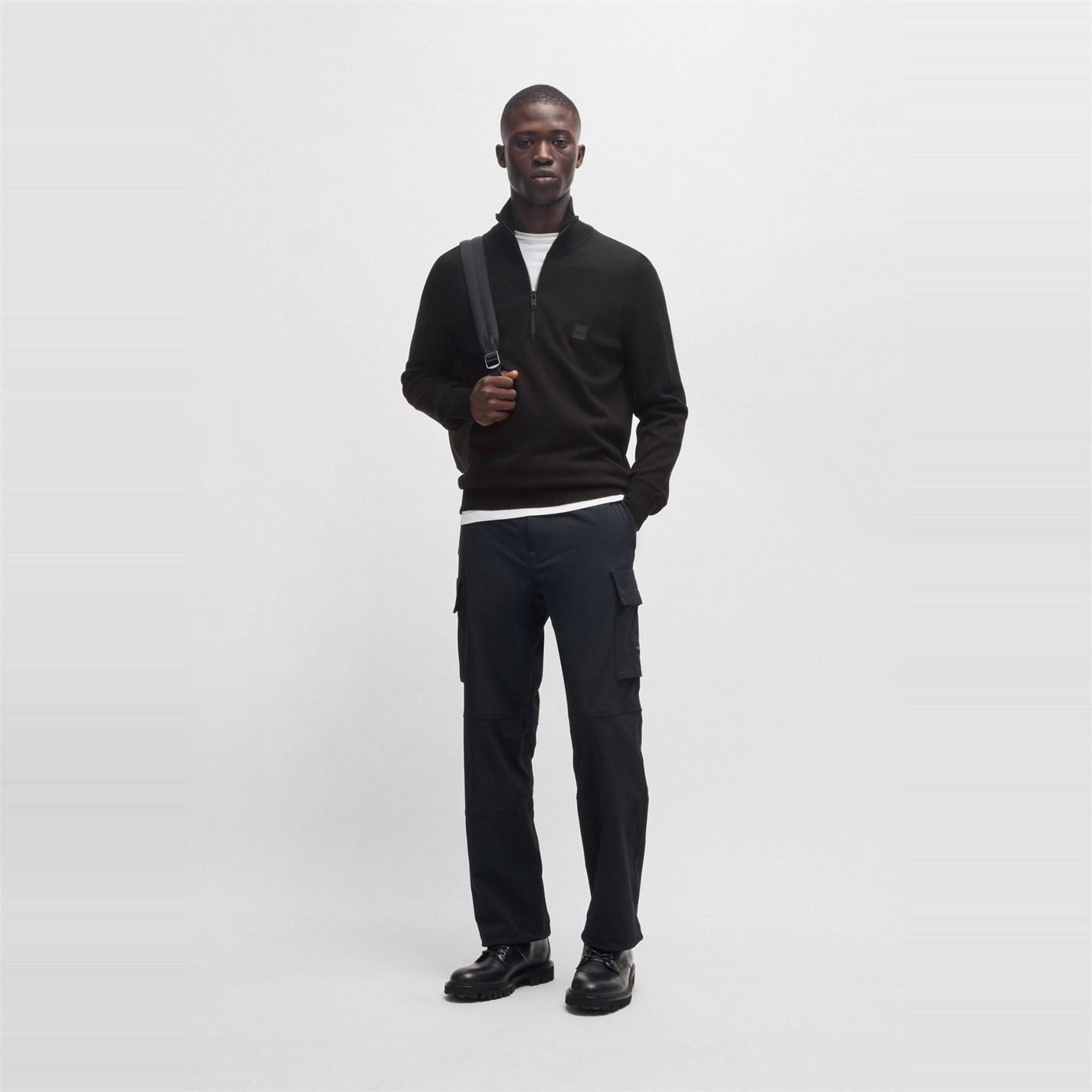 Boss Kanobix Zip-Neck Sweater - 5