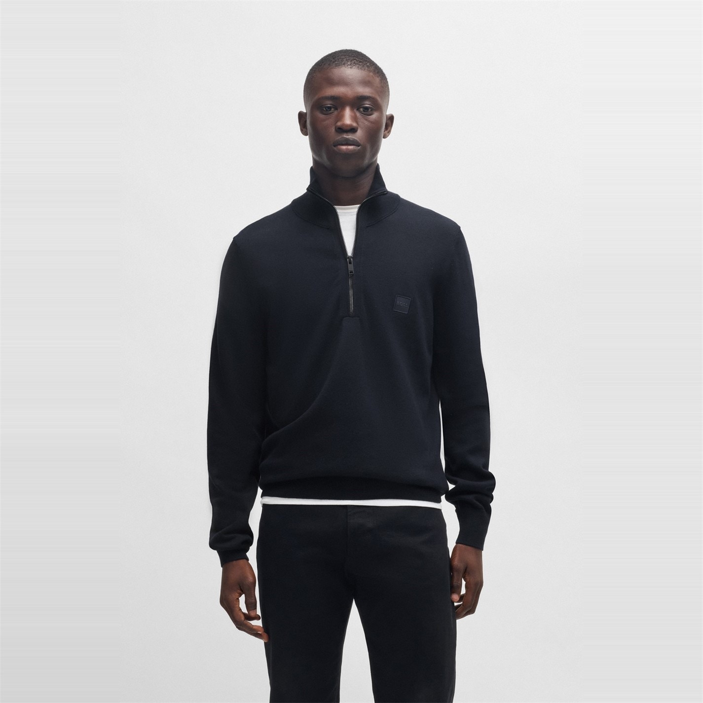 Boss Kanobix Zip-Neck Sweater - 2