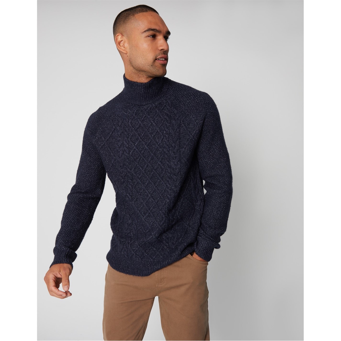 Mikina Threadbare Navy 9494151