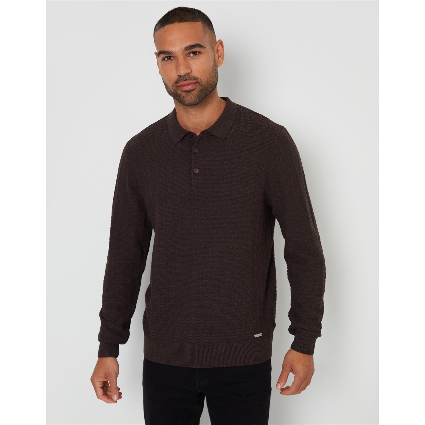 Mikina Threadbare Chocolate 7413826