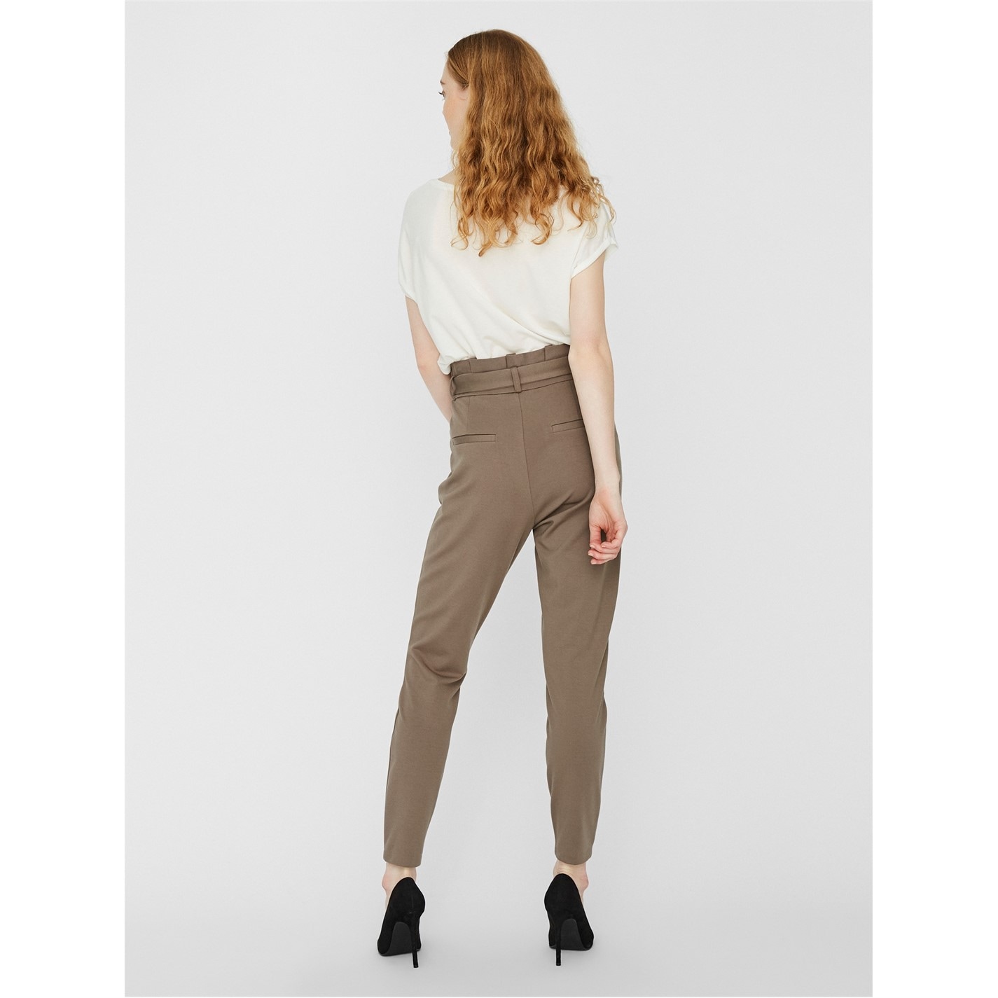 Vero Moda High-Waisted Trousers - 2