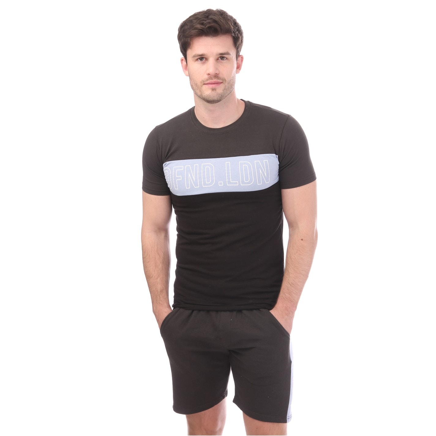 Tričko DFND London Black 2797412
