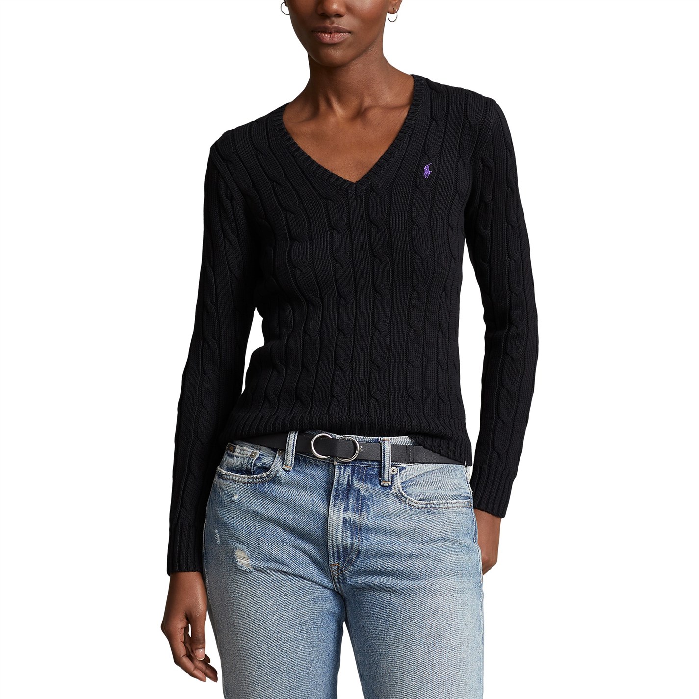 Polo Ralph Lauren Kimberly Cable Knit Jumper - 2
