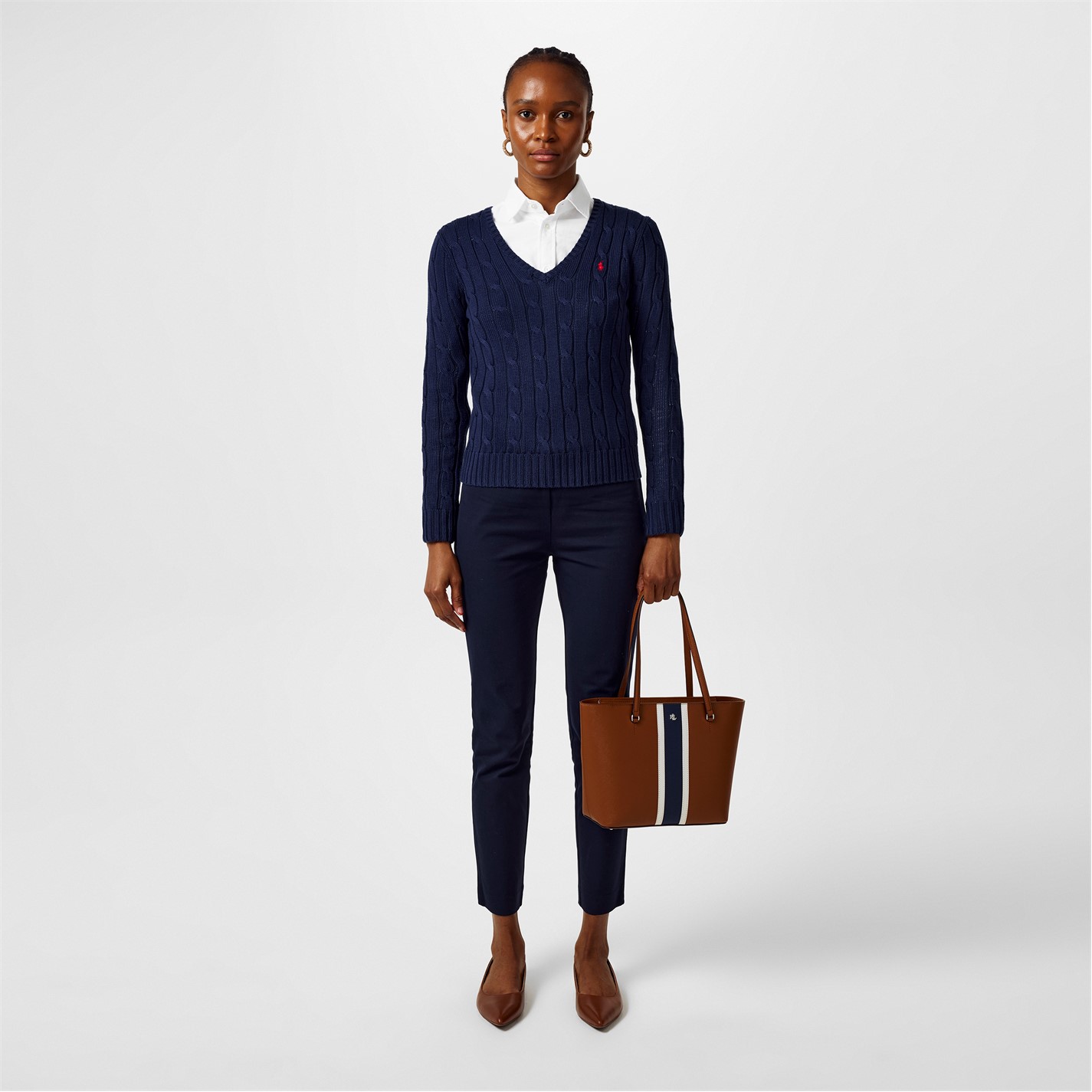 Polo Ralph Lauren Kimberly Cable Knit Jumper - 4