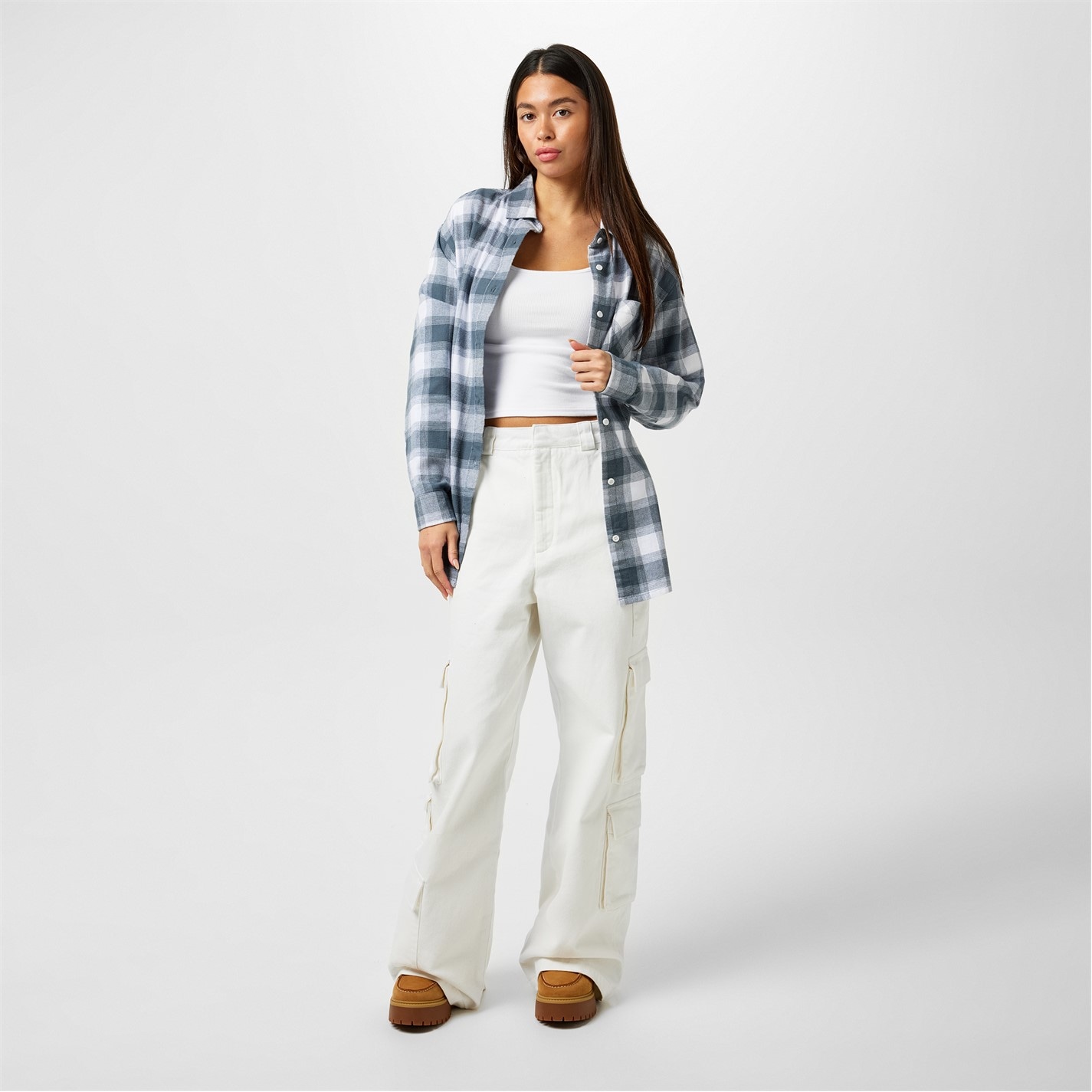 Jack Wills Flannel Shirt Ld44 - 4