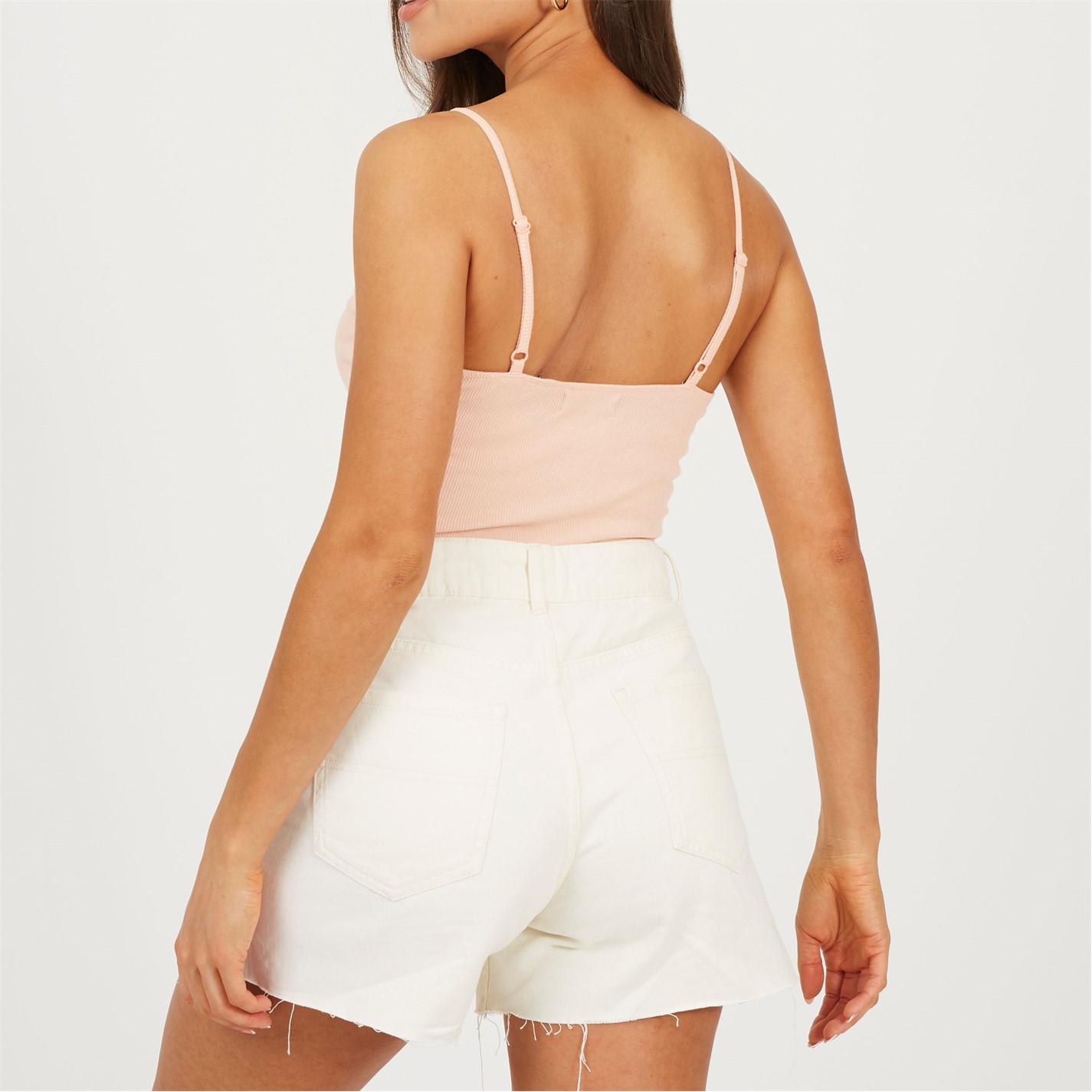 Brave Soul Strap Button Through Bodysuit - 2