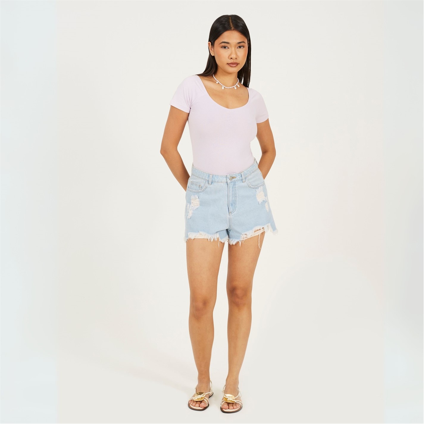 Brave Soul bodysuit with Gathered Detail - 4