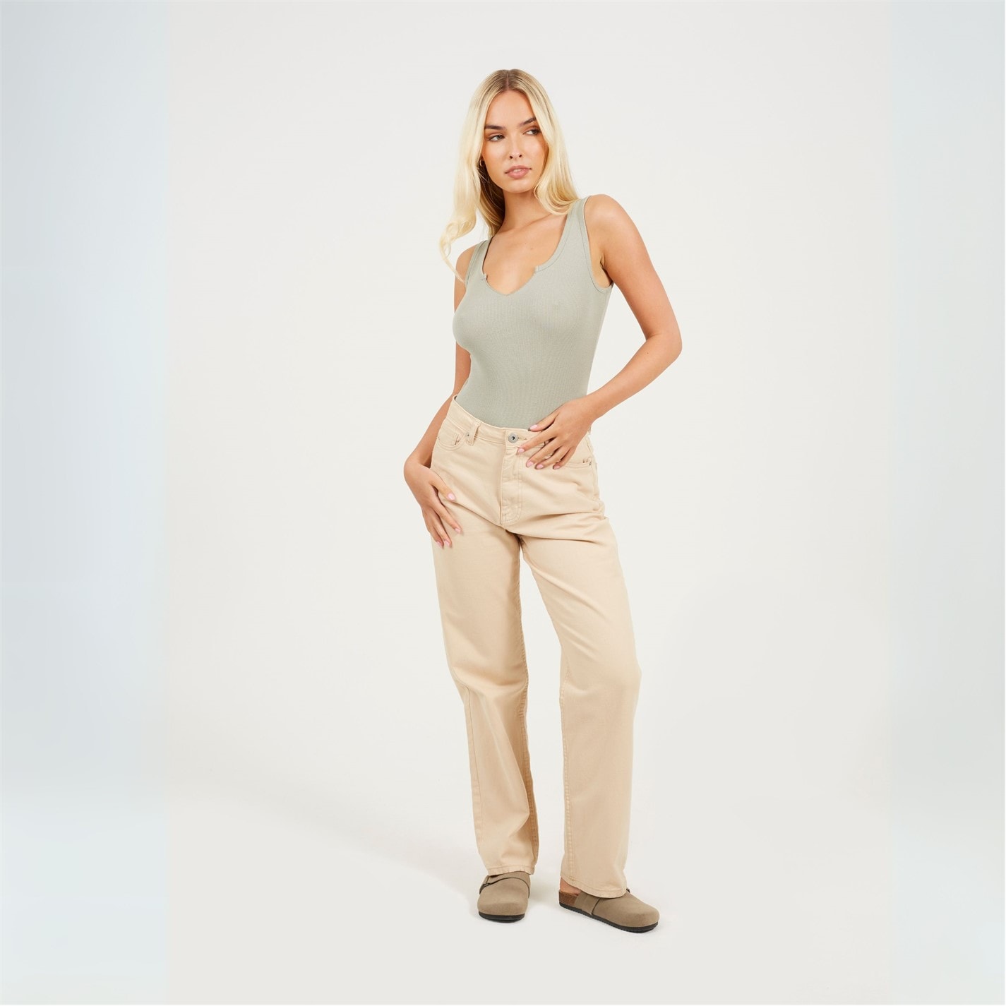 Brave Soul Style Notch Neck Bodysuit - 4