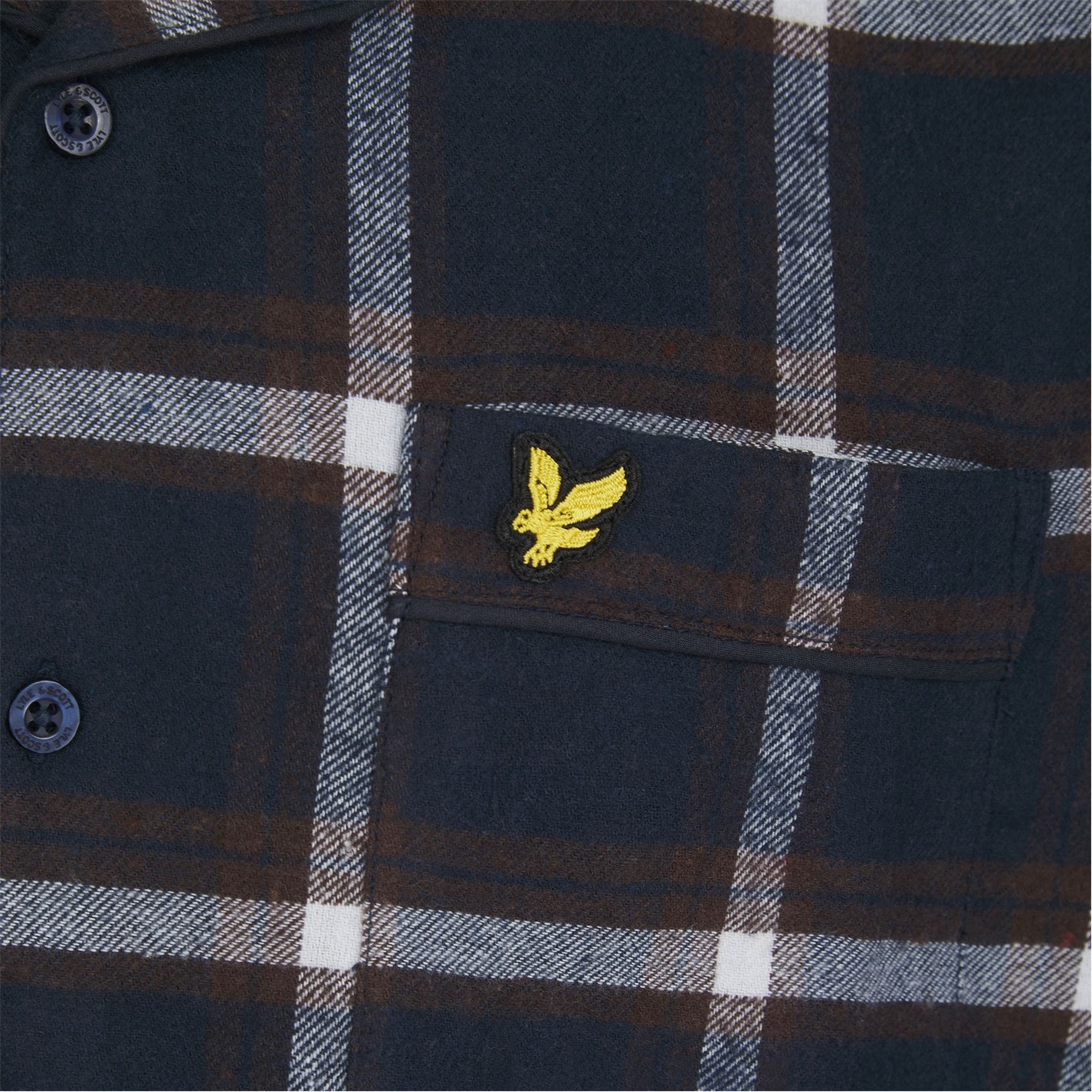 Lyle and Scott Lyle Flannel Pyjama Sn54 - 3