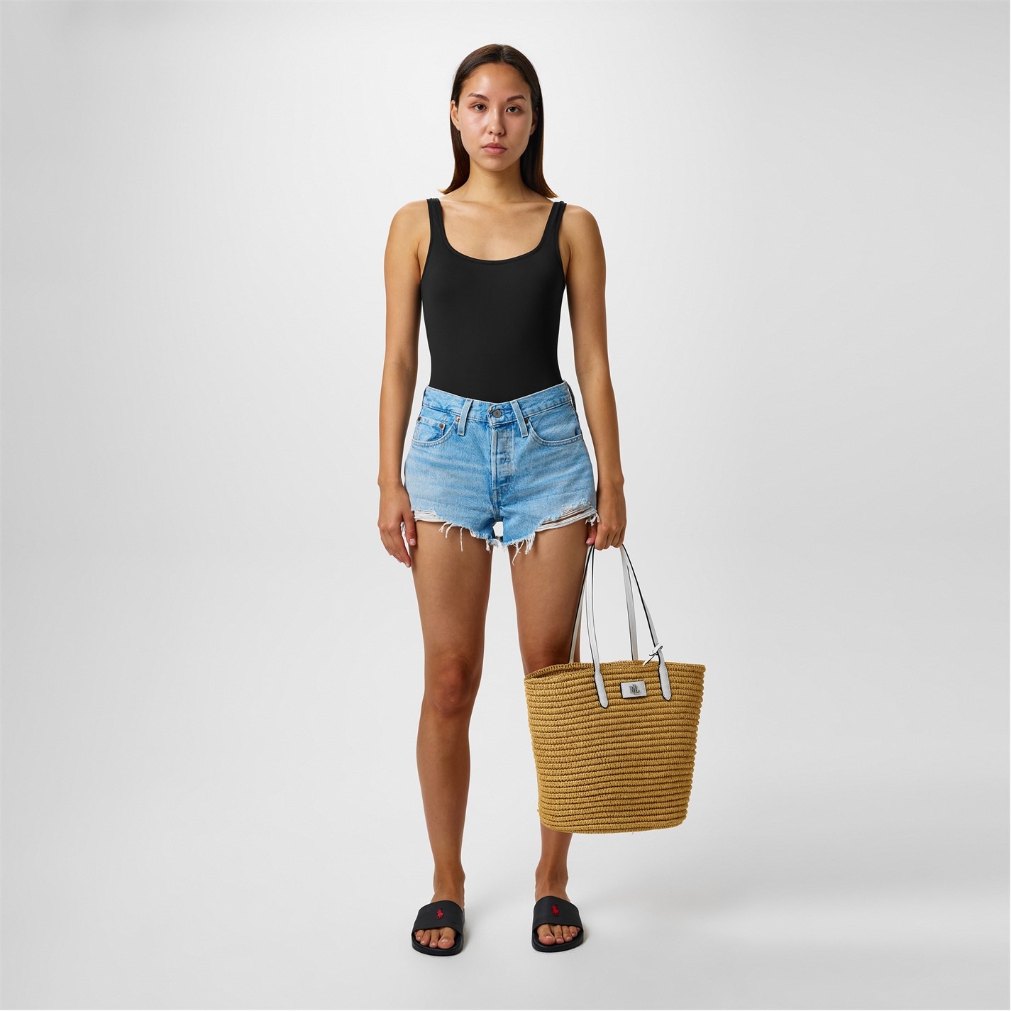 Ralph Lauren Scoopback One-Piece Wwimsuit - 4