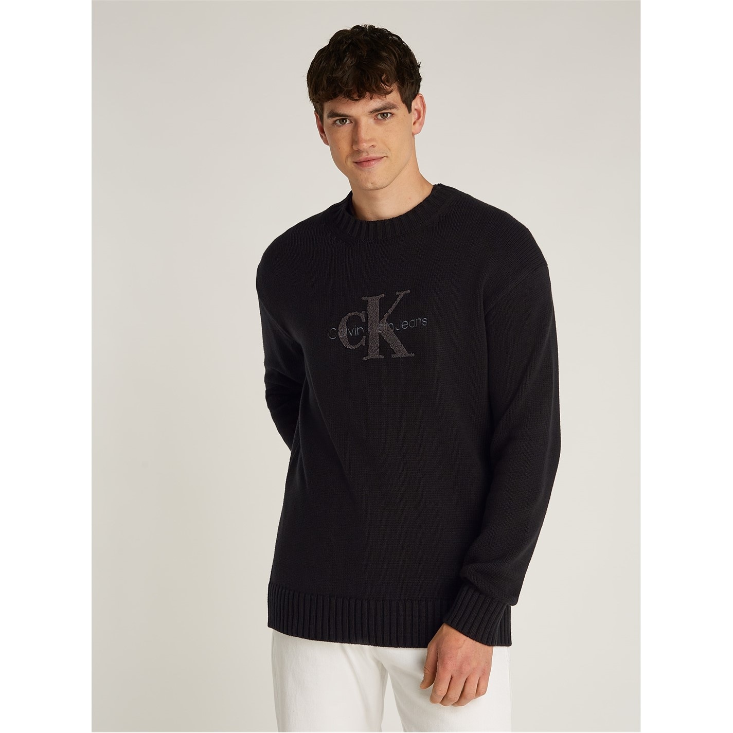 Sveter Calvin Klein Jeans CK Black 9588669