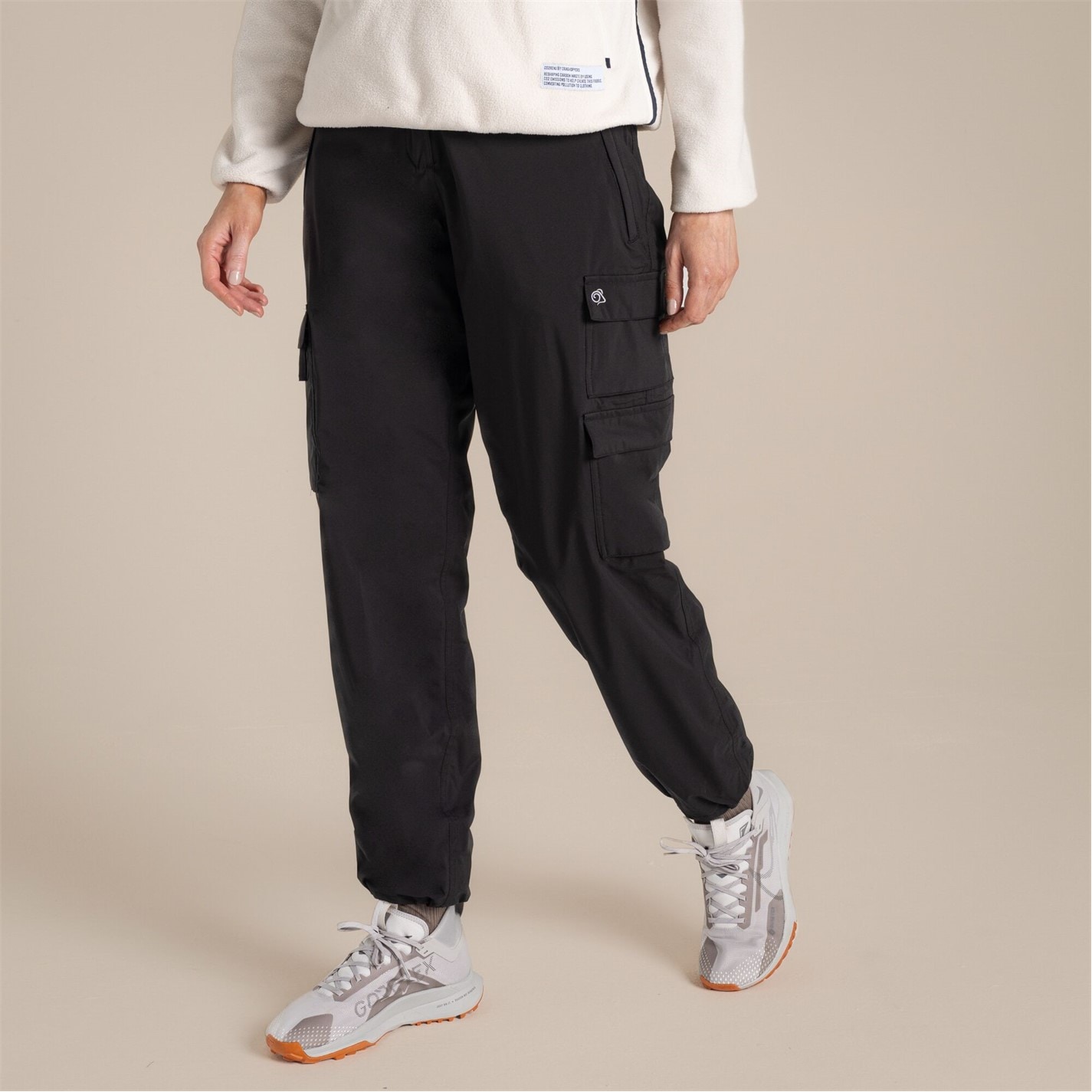 Nohavice Craghoppers Black 5044117