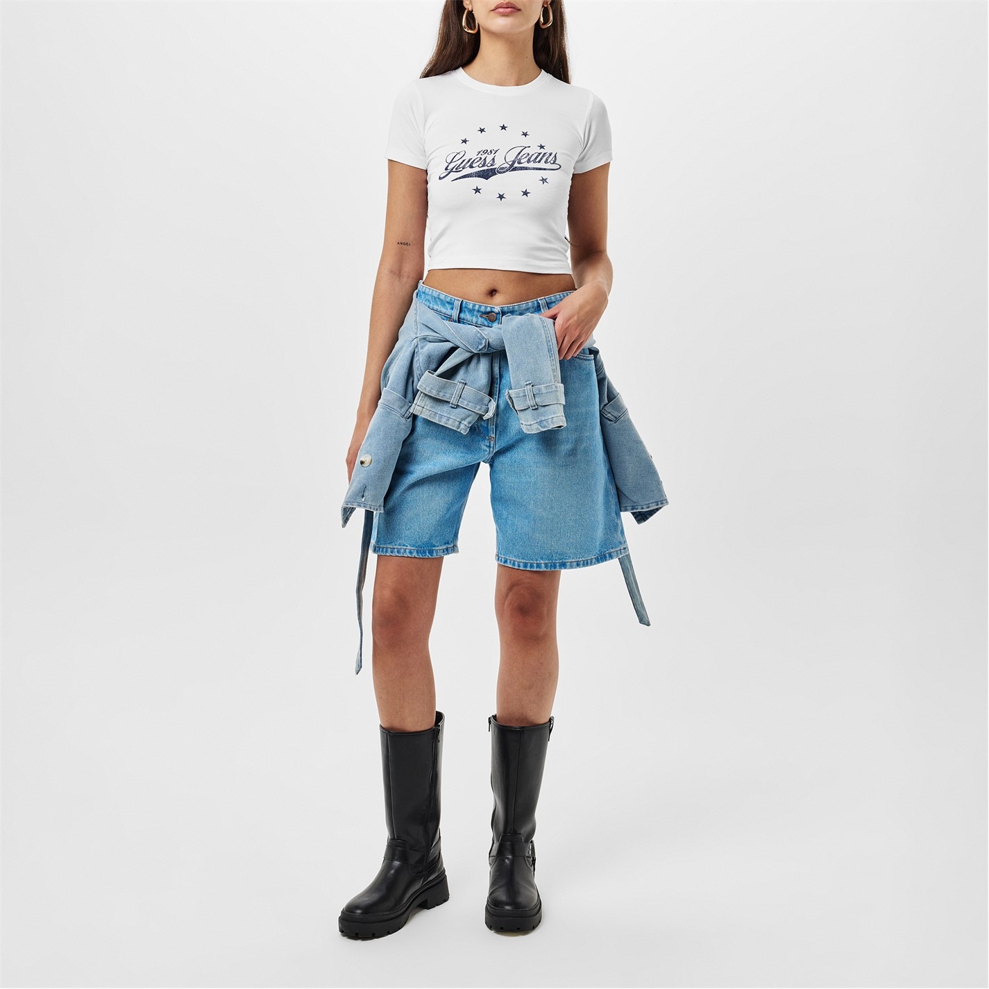 Guess Star Baby Tee - 5