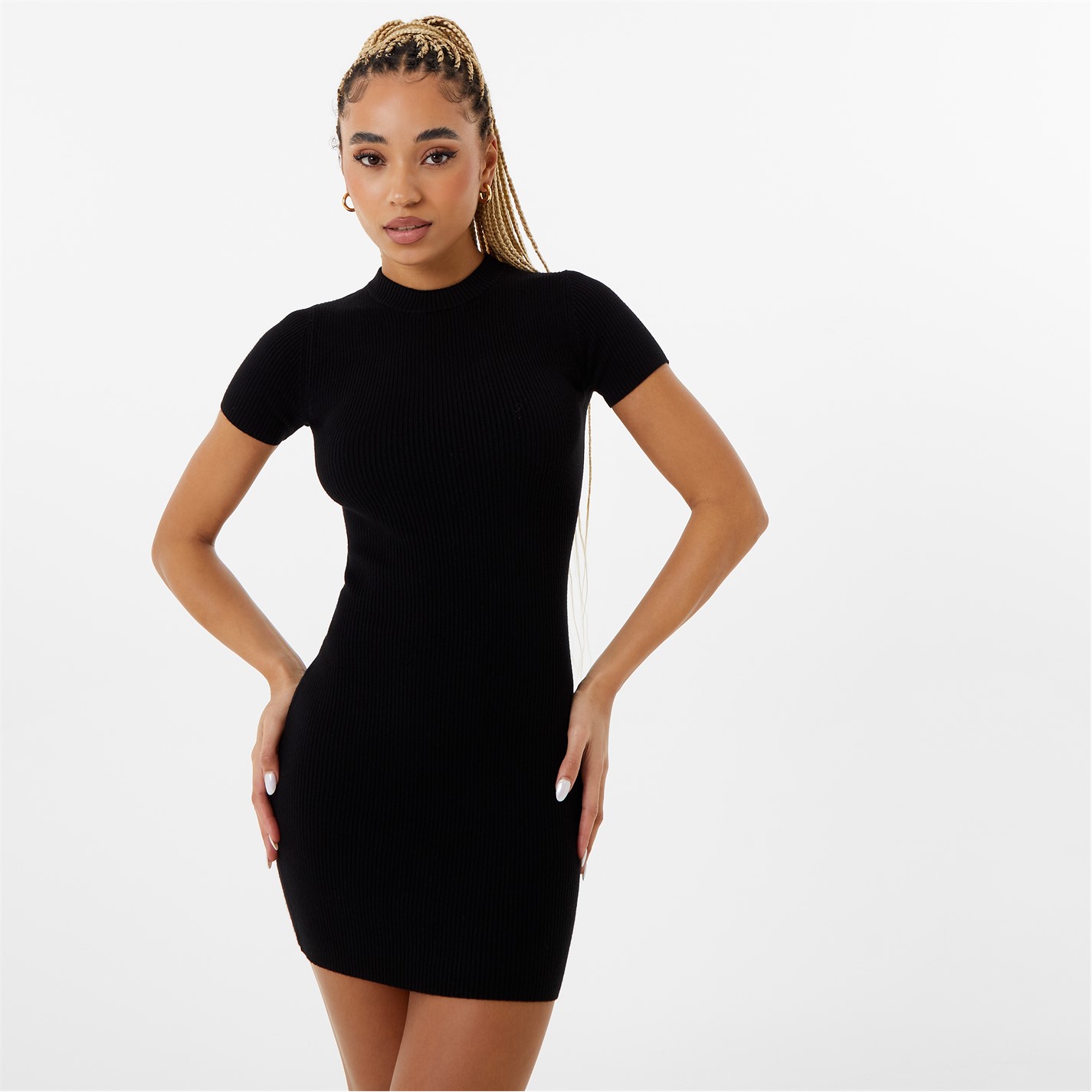 Šaty Jack Wills Black 578274