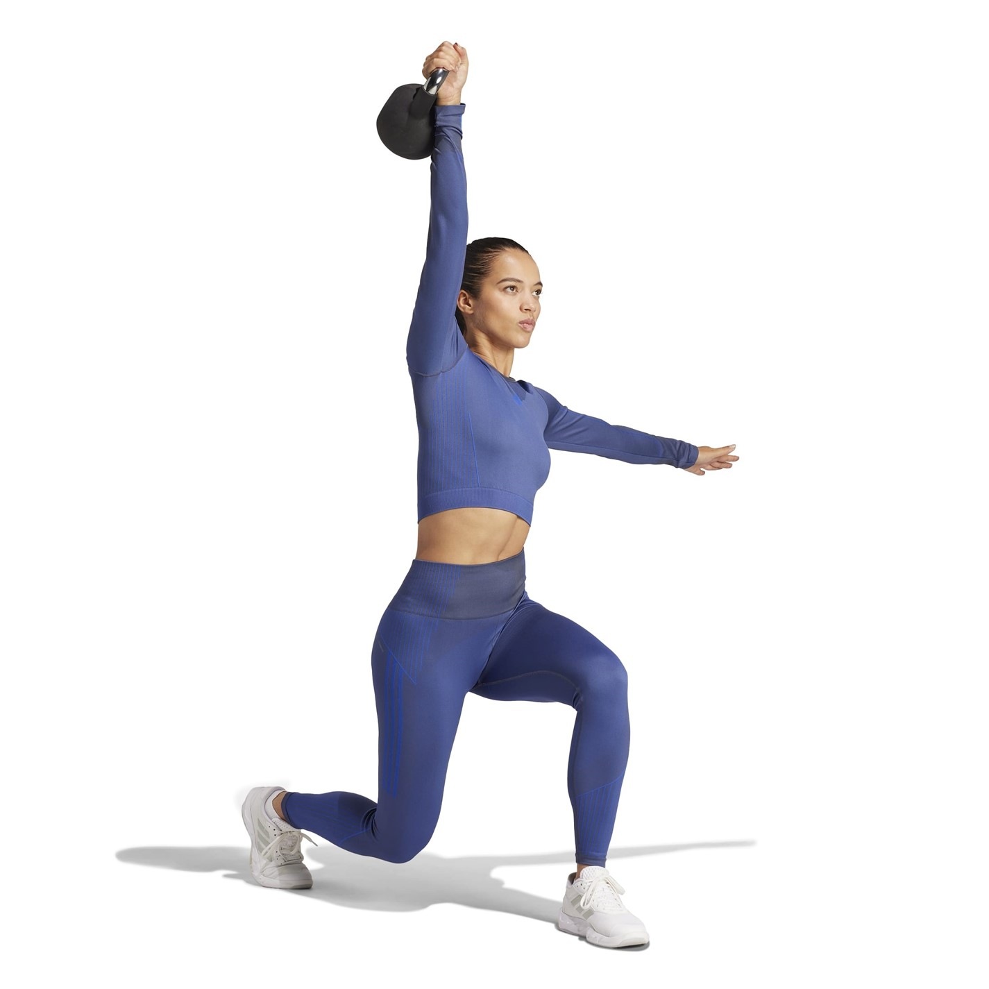 adidas Knit Long Sleeve Gym Top Womens - 4