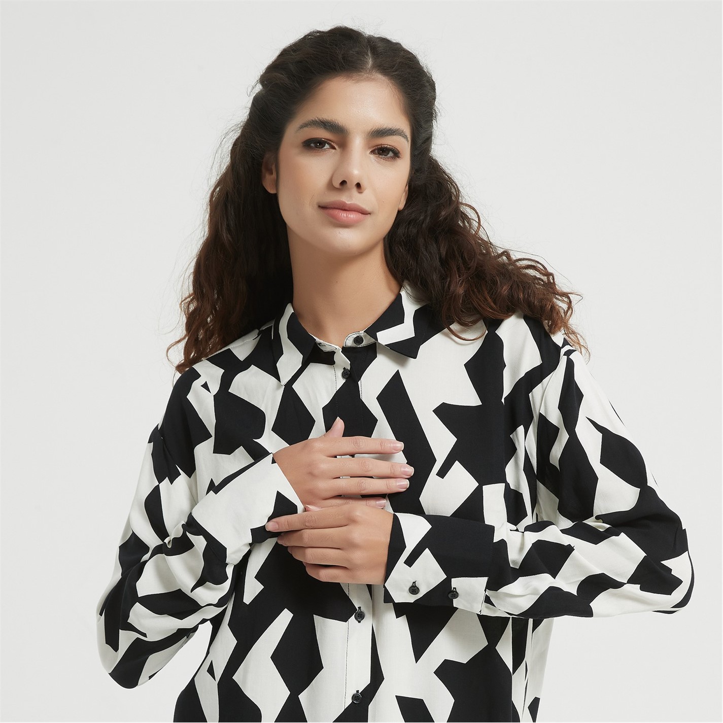 Be You Mono Print Shirt - 5