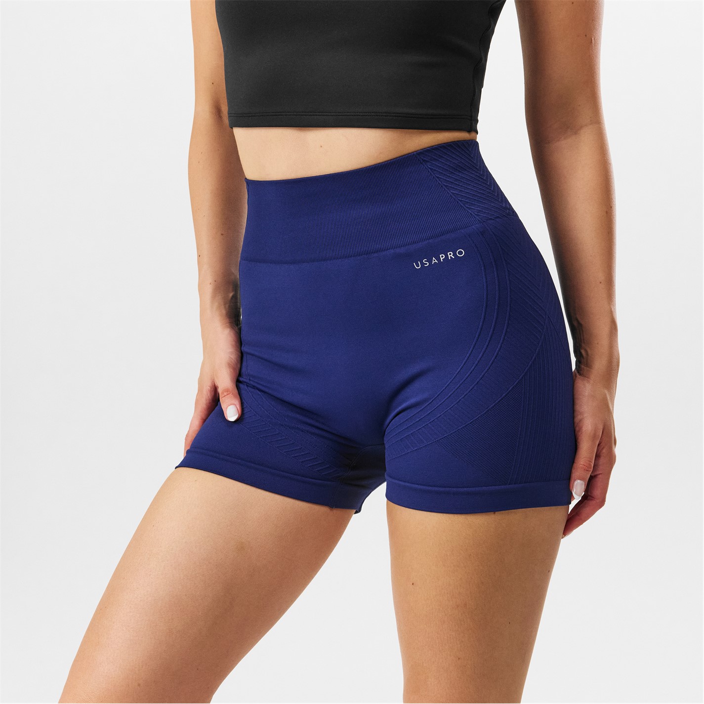 USA Pro Seamless 3 Inch Shorts Womens - 3