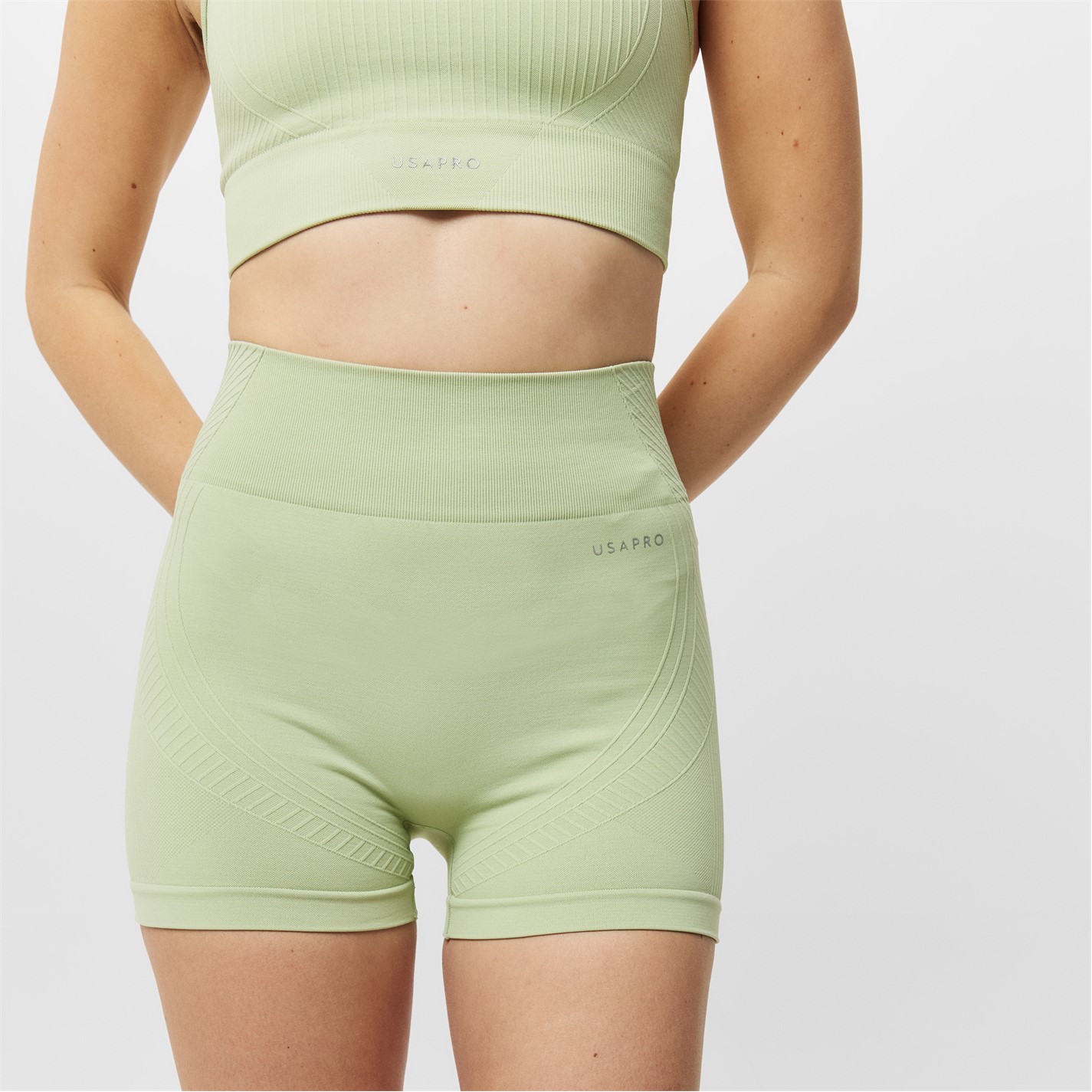 USA Pro Seamless 3 Inch Shorts Womens - 3