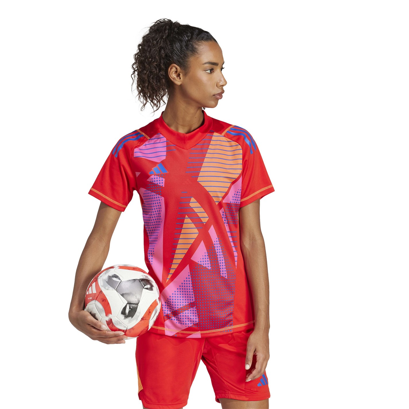 adidas T24 P Gk Jsy W T-Shirt Womens - 3