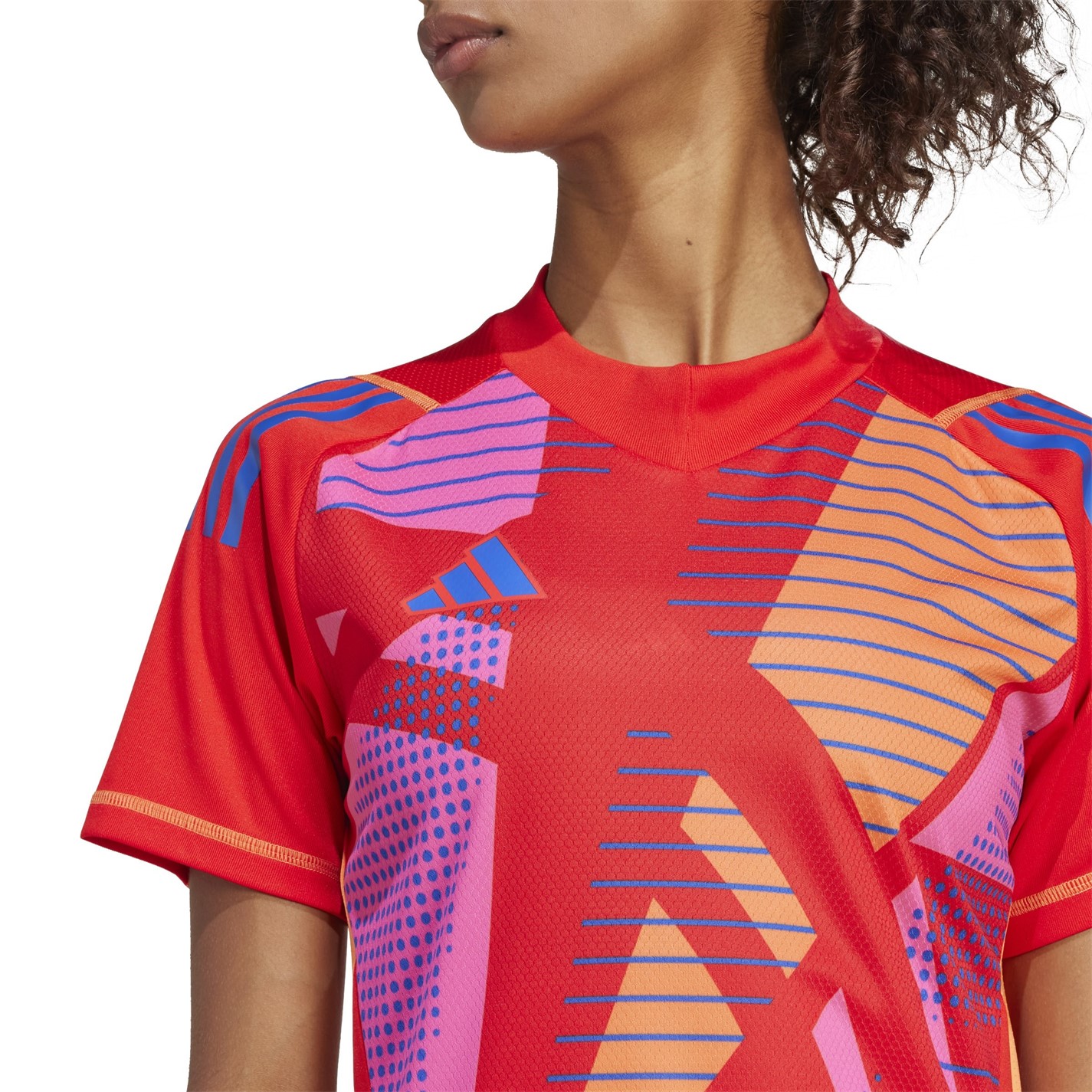 adidas T24 P Gk Jsy W T-Shirt Womens - 5