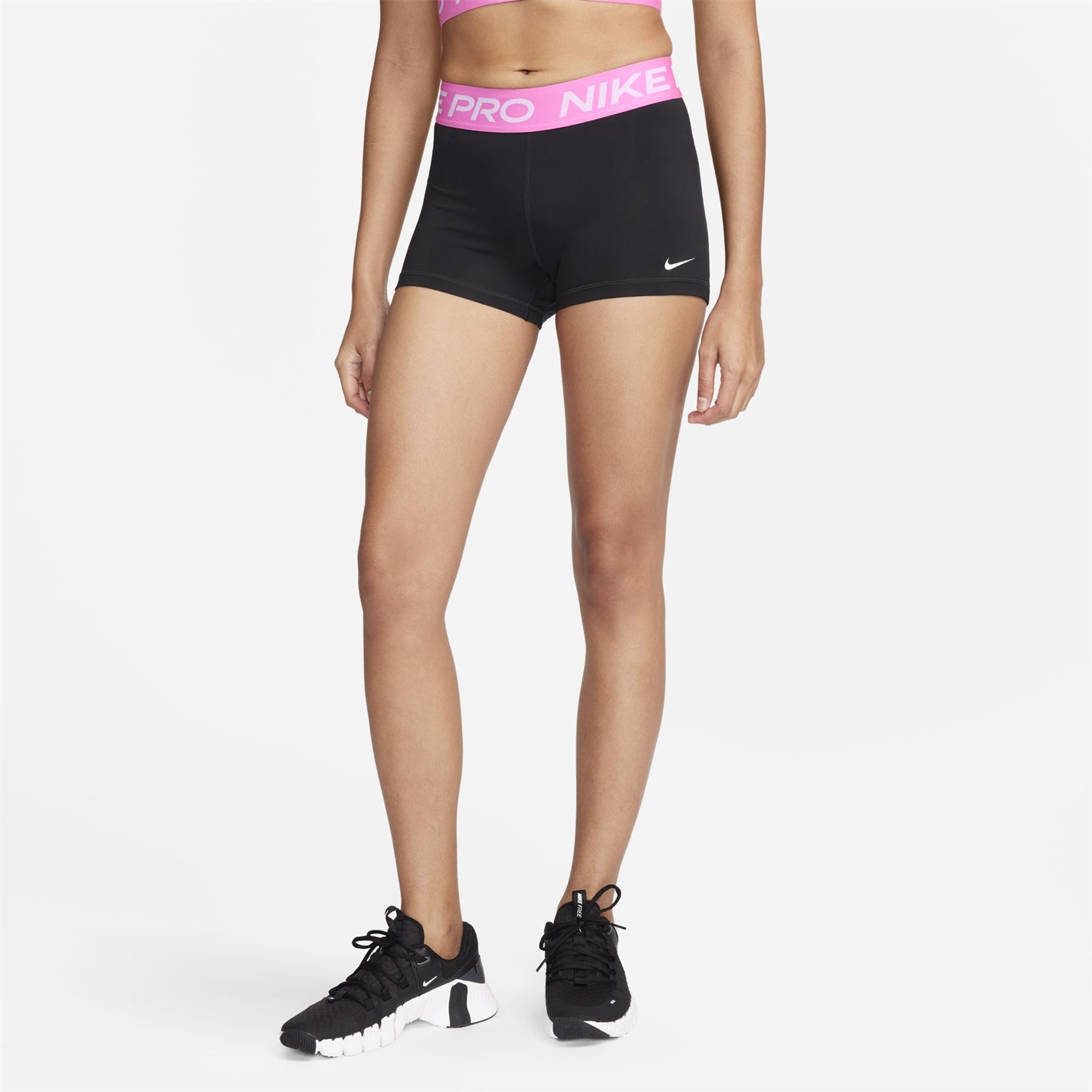 Nike Pro Three Inch Shorts Womens - 3