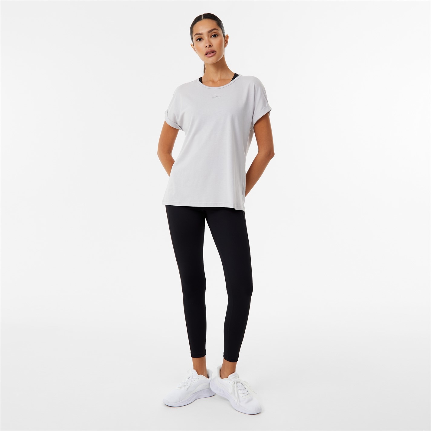 USA Pro Short Sleeve Sports T-Shirt Womens - 4