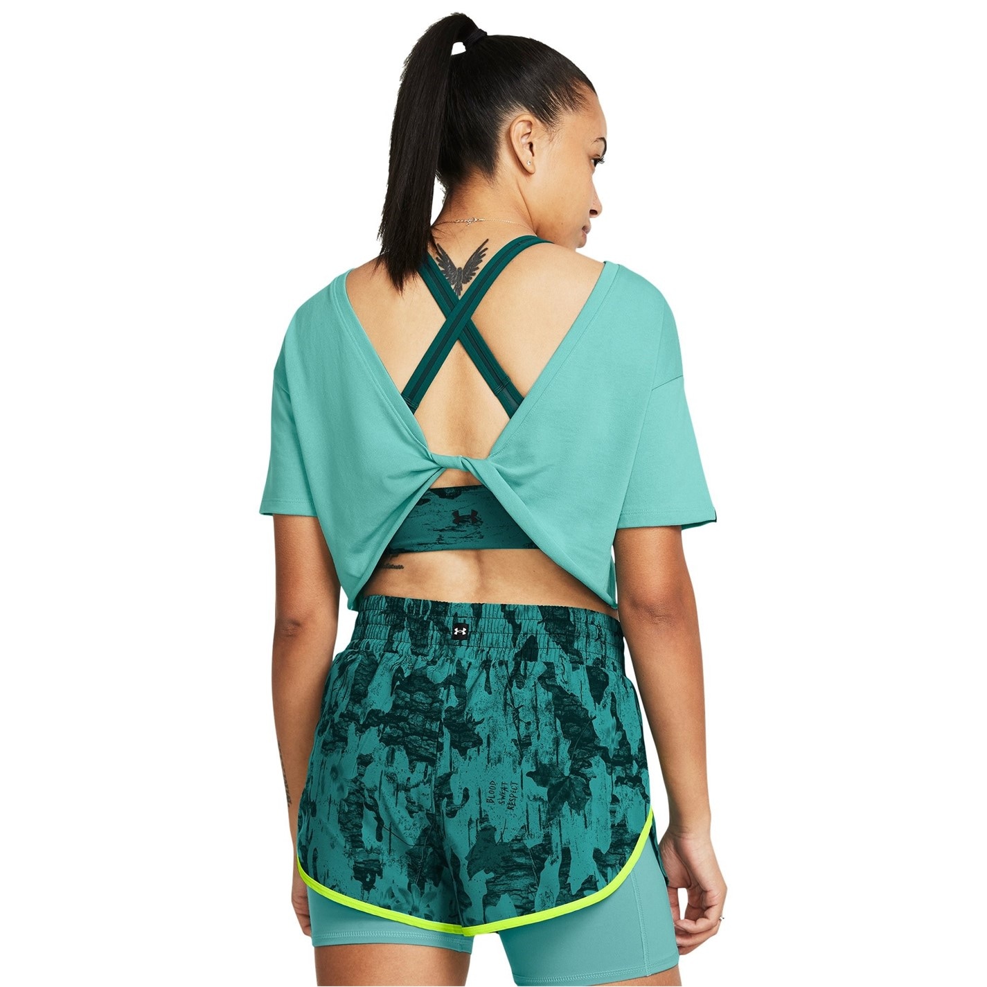 Under Armour Armour Pjt Rck Balance Graphic T Gym Top Womens - 4