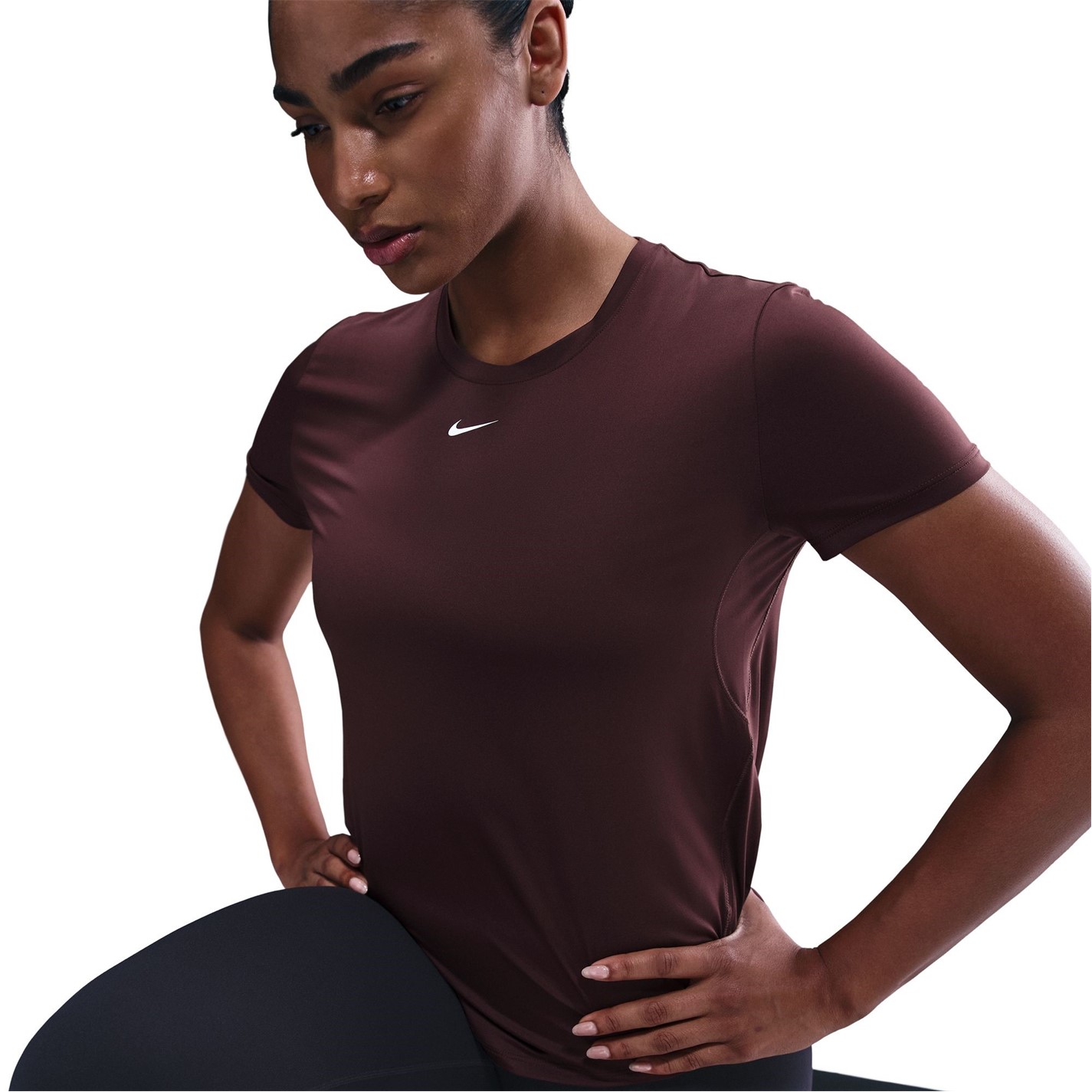 Nike Dri-FIT One Women's Standard Fit Short-Sleeve Top - 5