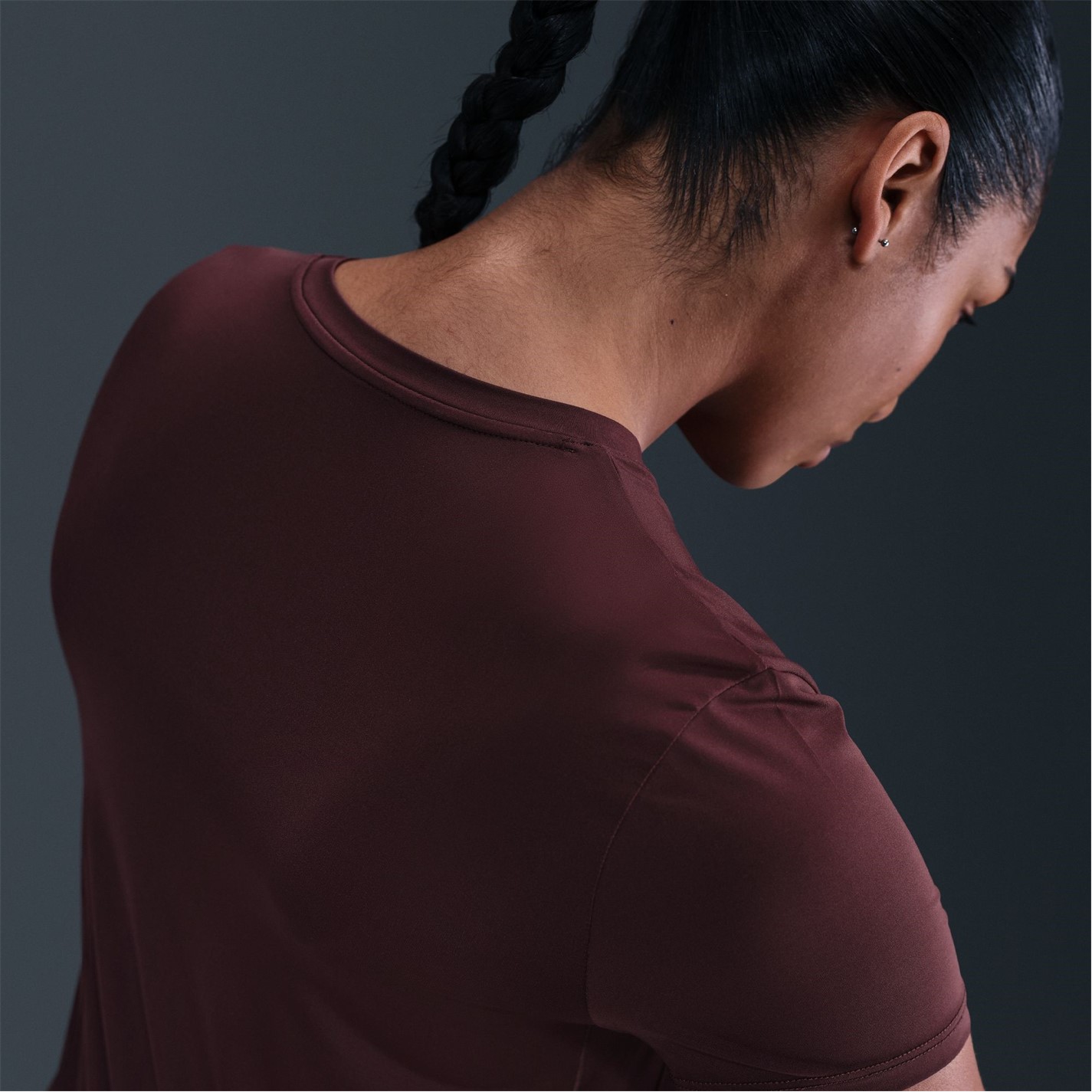 Nike Dri-FIT One Women's Standard Fit Short-Sleeve Top - 9