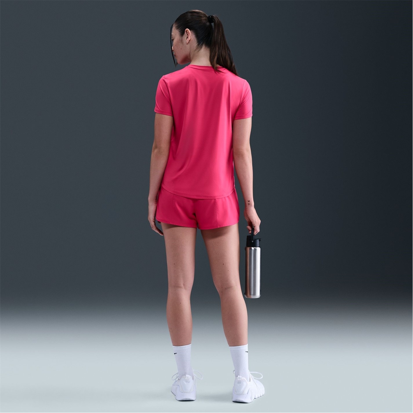 Nike Dri-FIT One Women's Standard Fit Short-Sleeve Top - 8