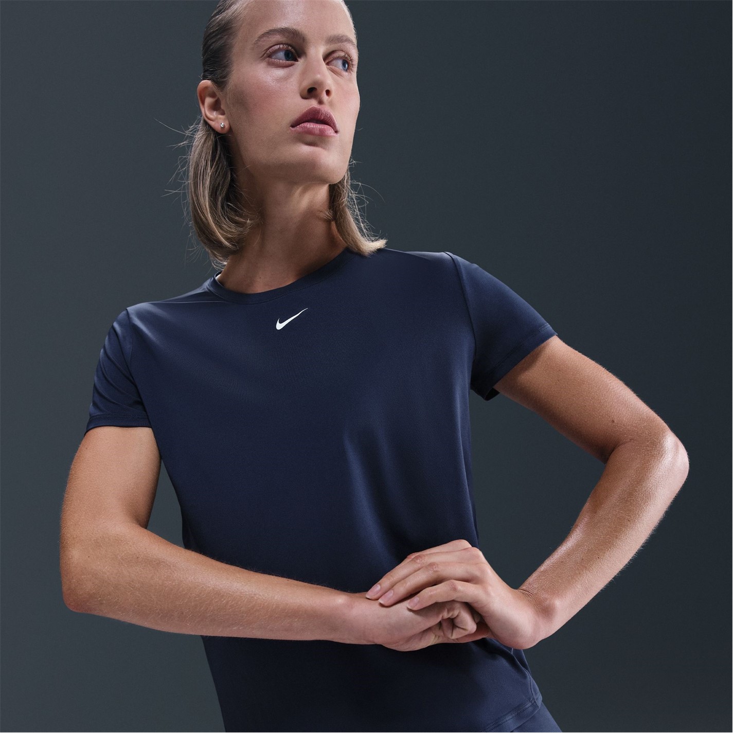 Nike Dri-FIT One Women's Standard Fit Short-Sleeve Top - 6