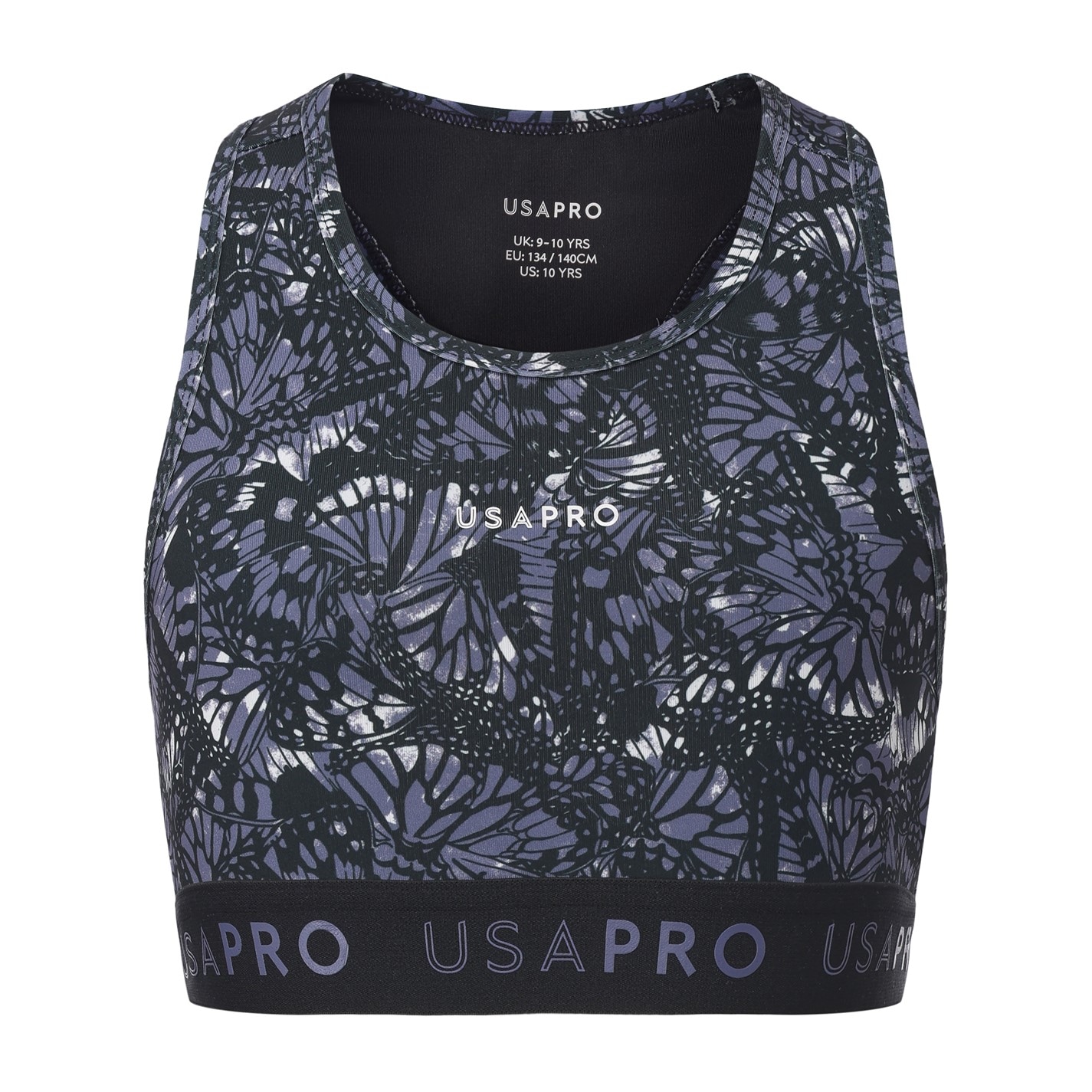 Športová podprsenka USA Pro Black Butterfly 714517