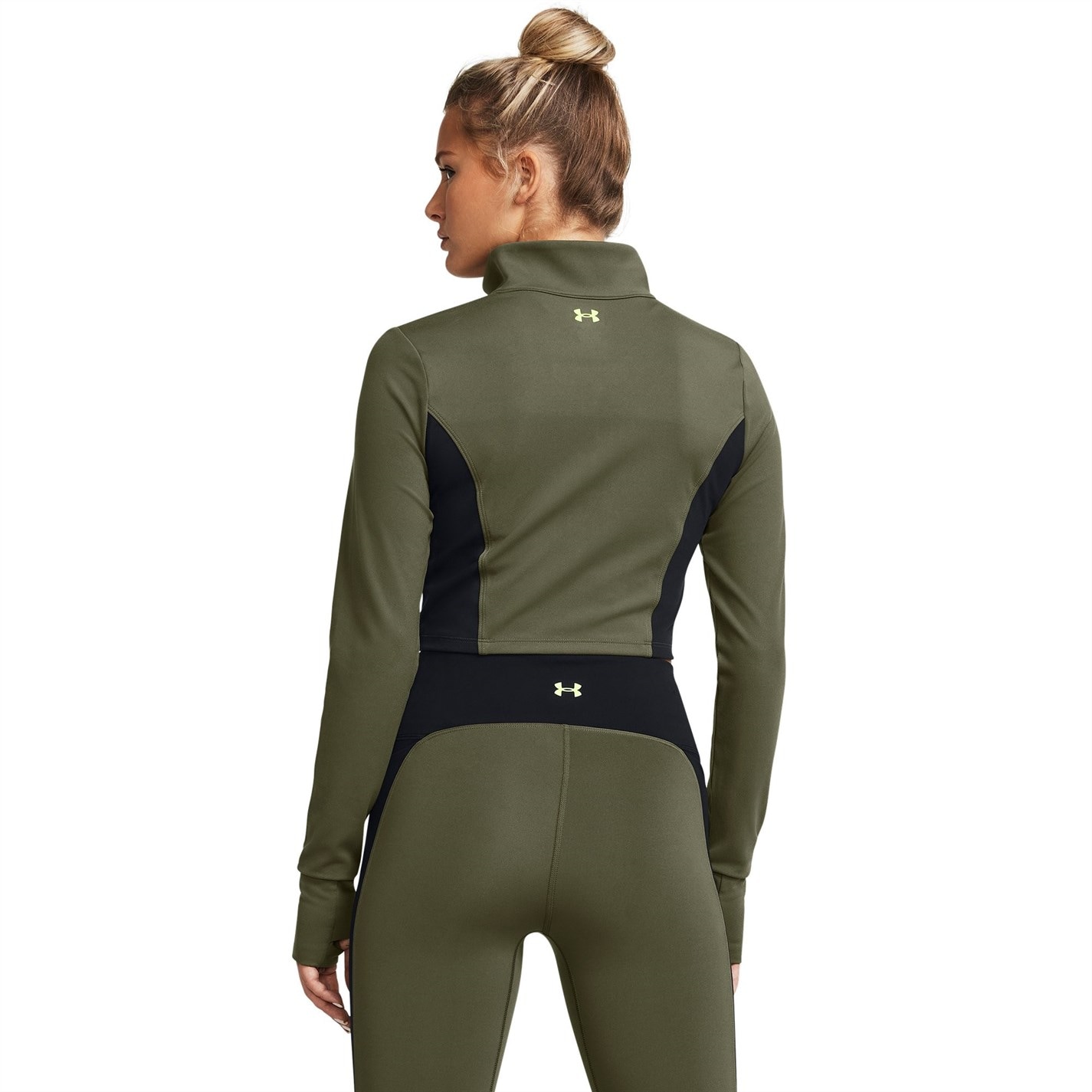 Under Armour Project Rock Cropped Gym Jacket Womens - 3
