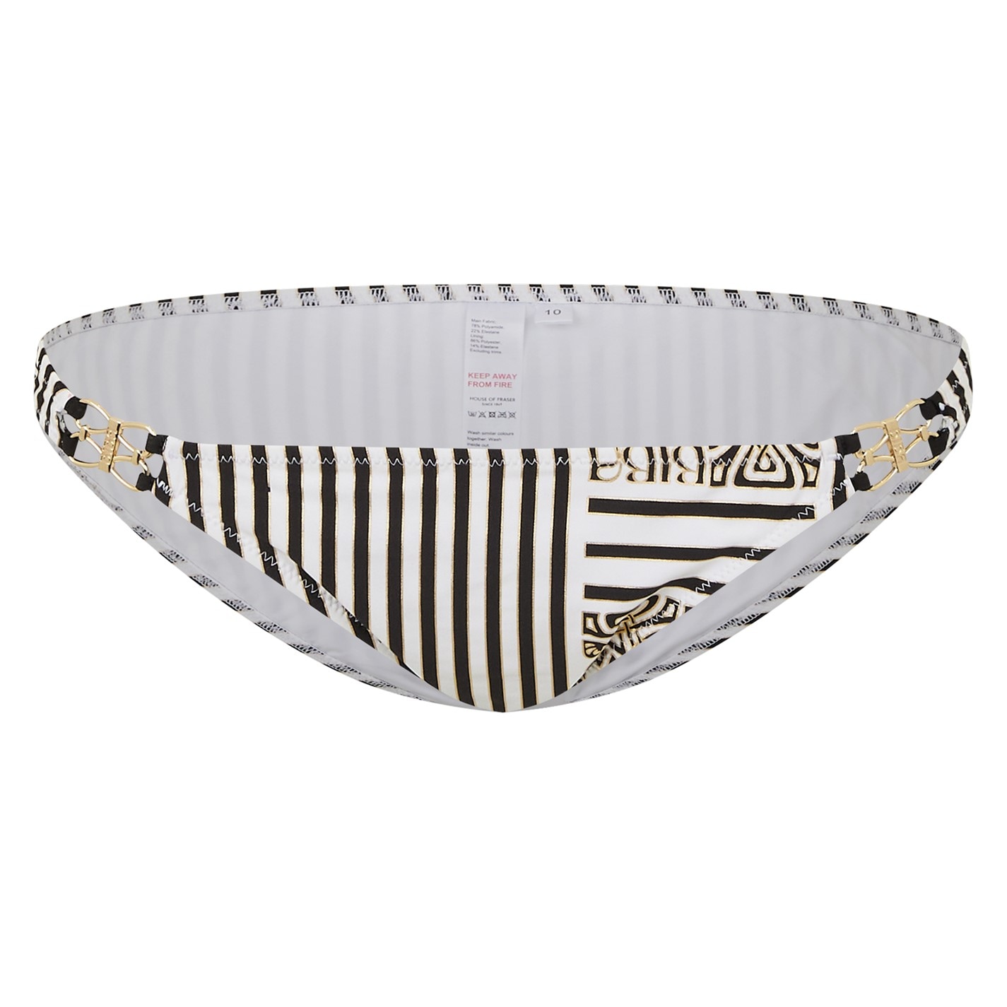 Plavky Biba Logo Stripe 7342290