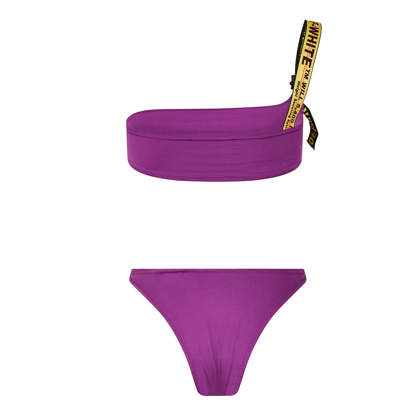 OFF WHITE Logo Band Asymmetric Bikini - 2
