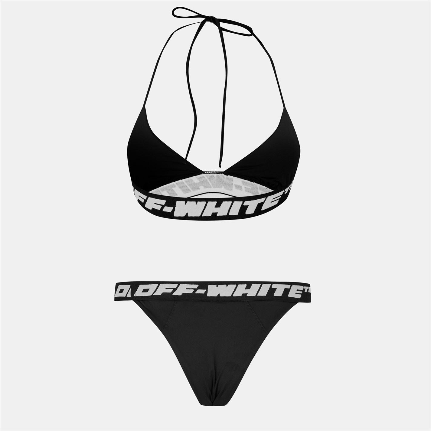 Off White Off Logo Bnd Bkini Ld99 - 2