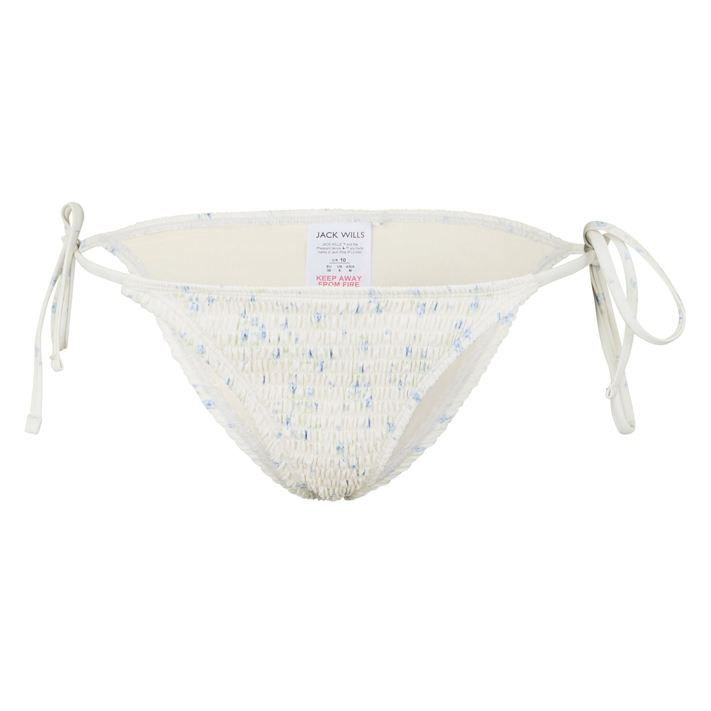 Jack Wills Tie Side Bik Bttm Ld53 - 5