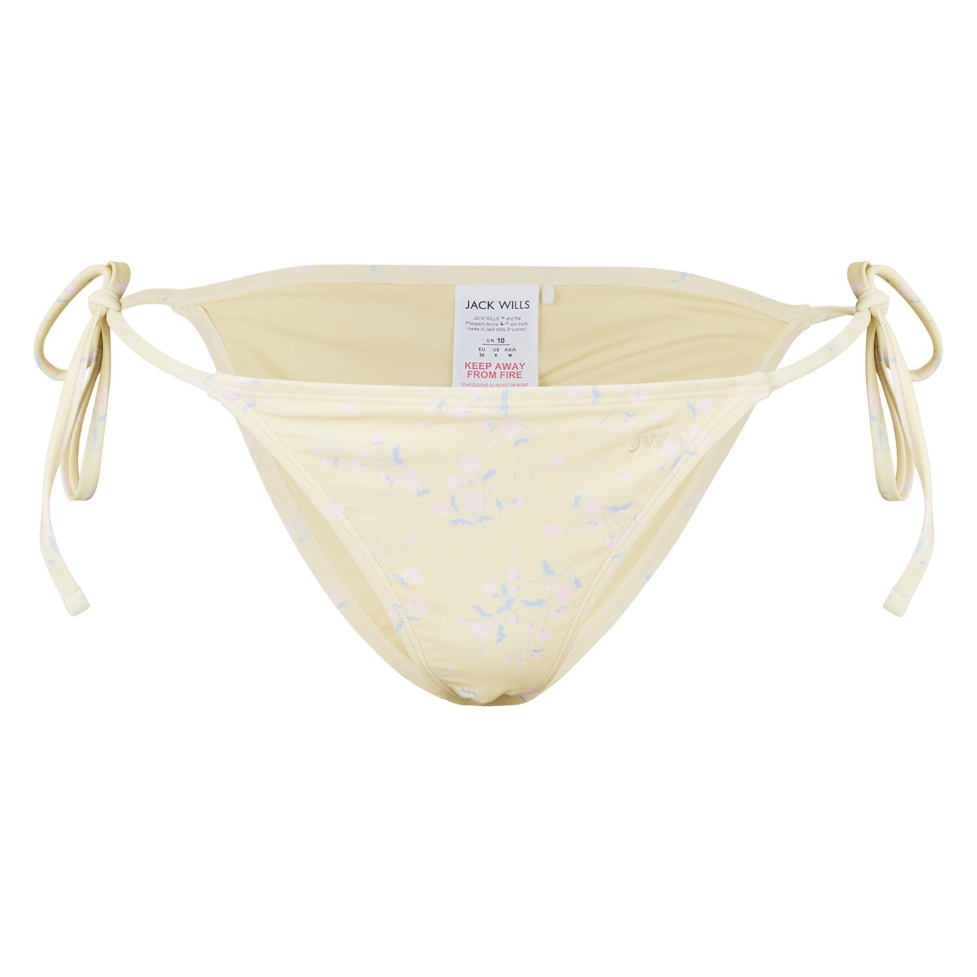 Jack Wills Tie Side Bik Bttm Ld53 - 5