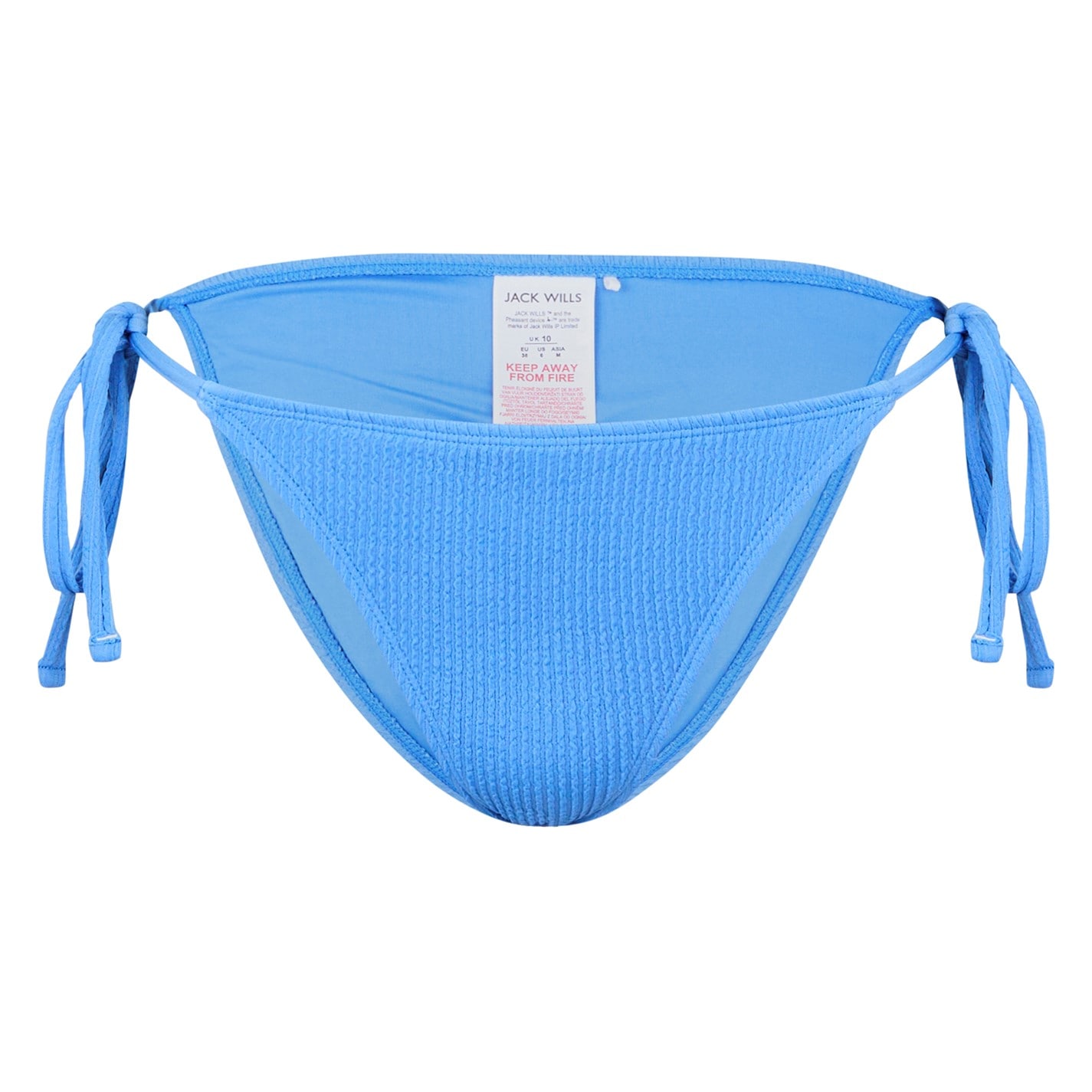 Jack Wills Tie Side Bik Bttm Ld53 - 5