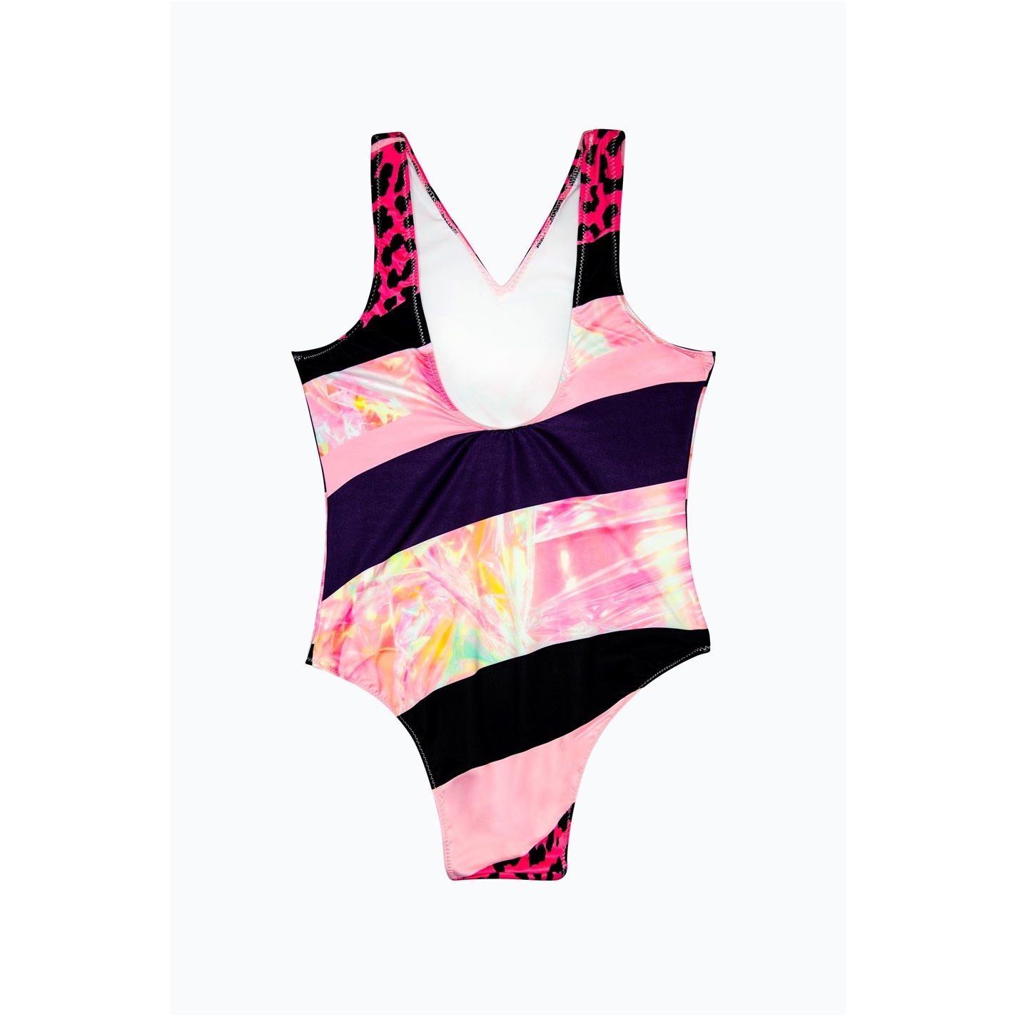 Hype Stripe Swimsuit Jn99 - 2
