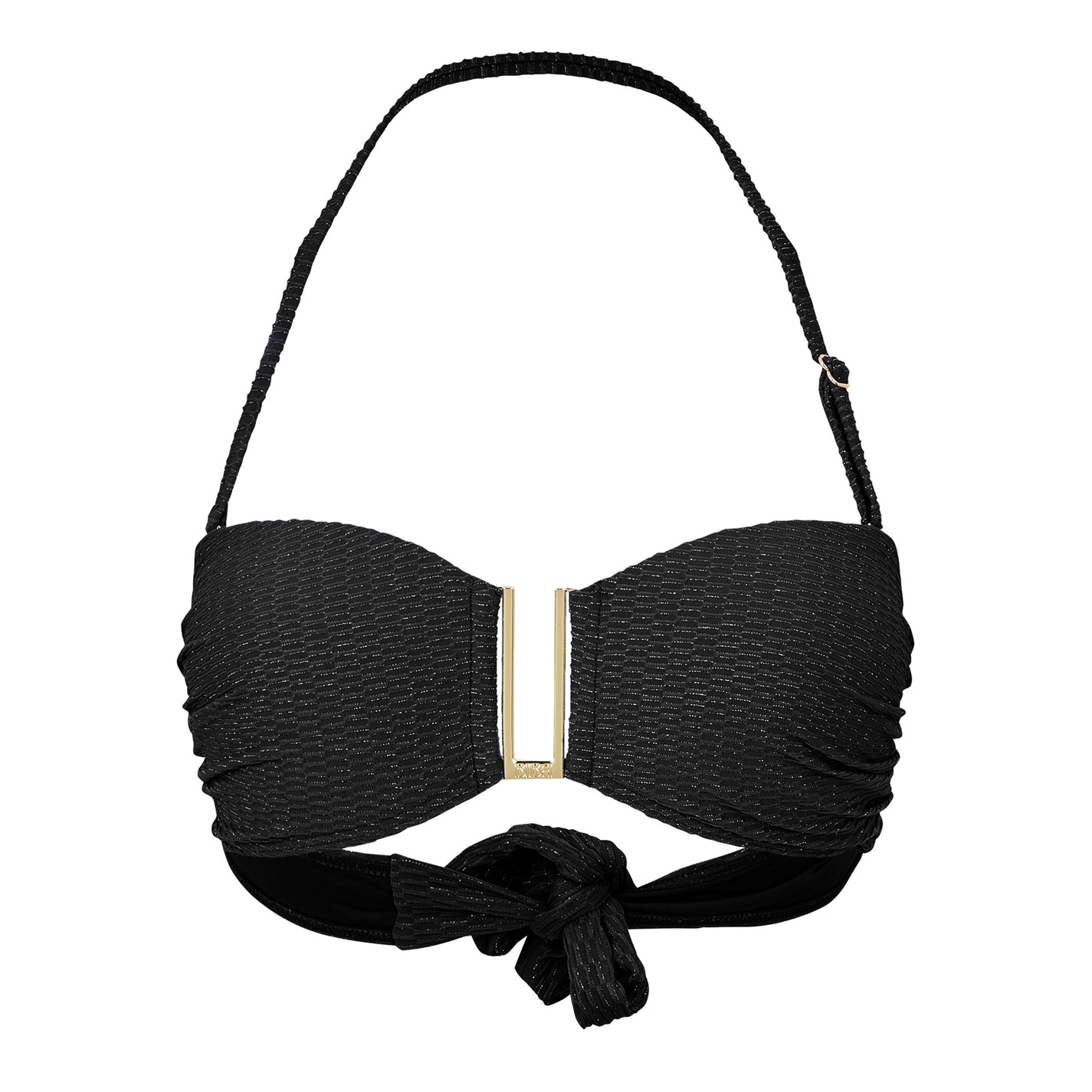 Sportovní podprsenka Biba Black Texture 4114056