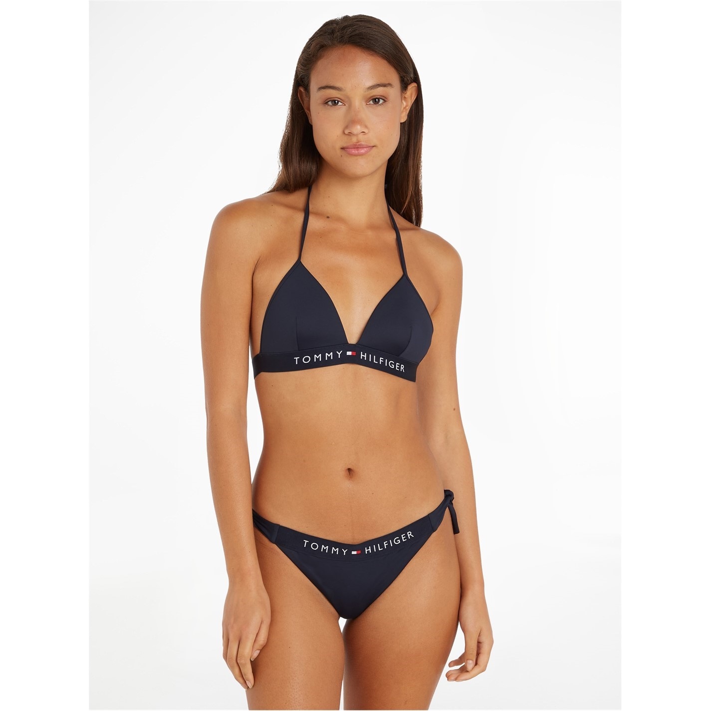 Tommy Hilfiger Fixed Triangle Bikini Top - 2