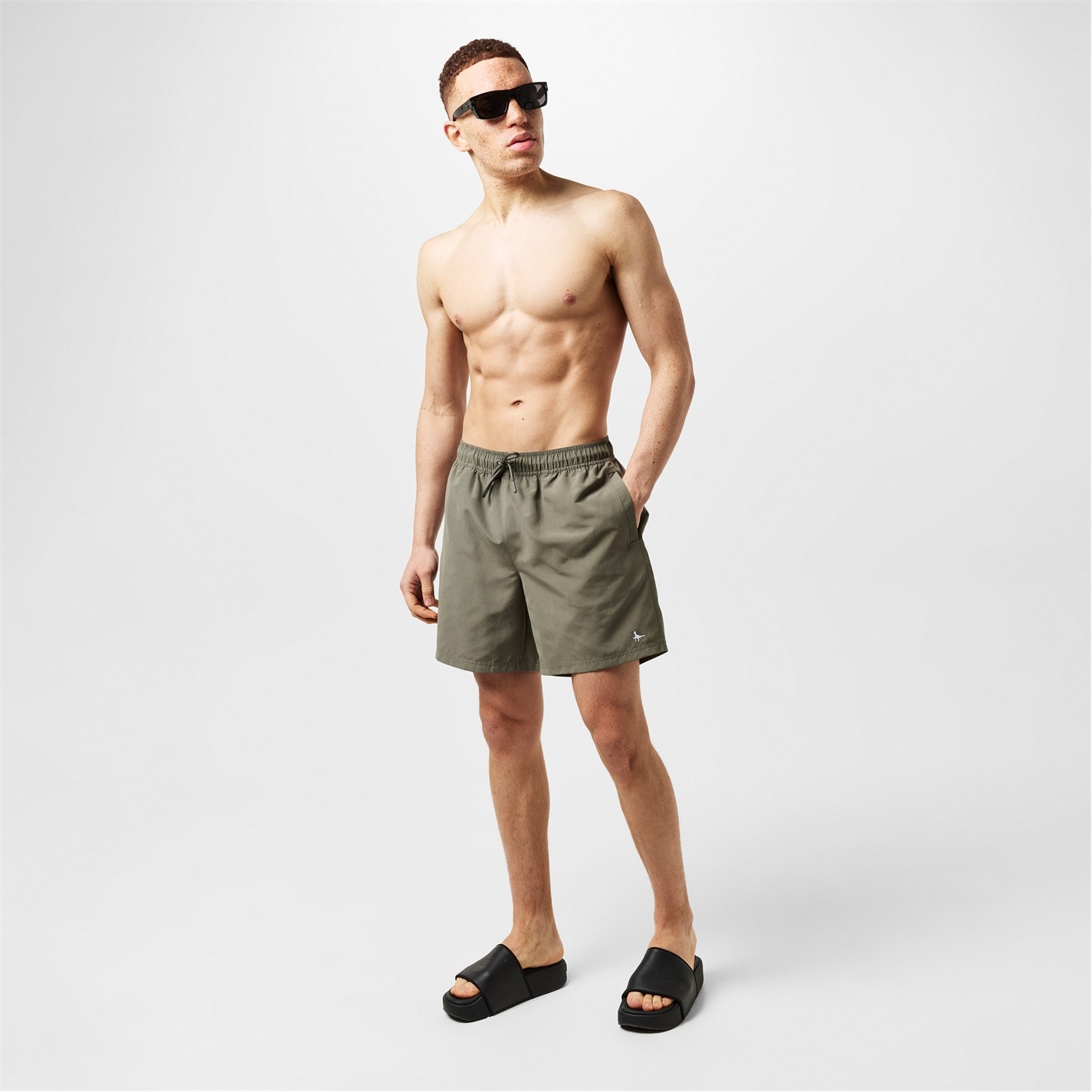 Jack Wills Mid-Length Swim Shorts - 6